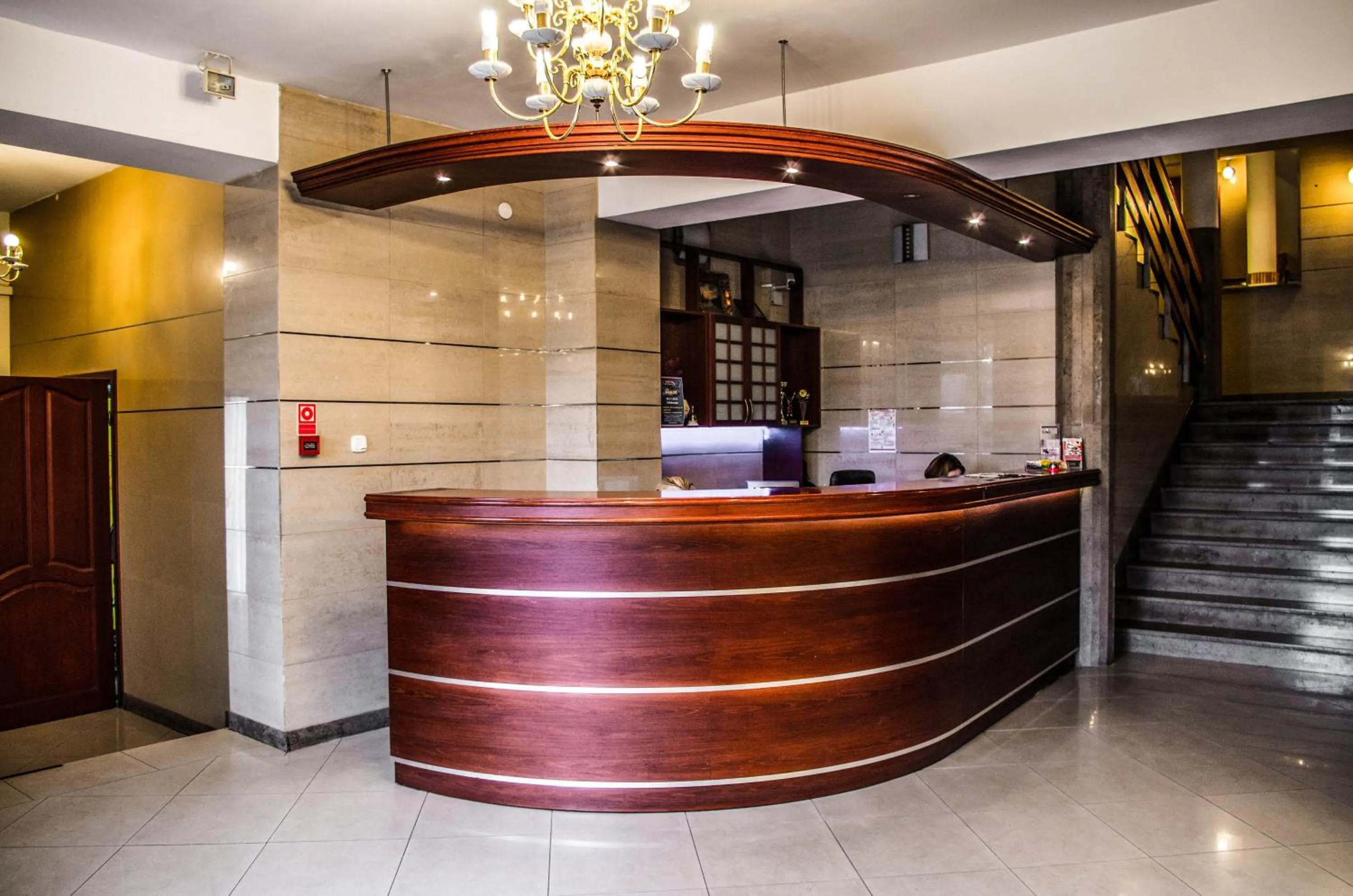 Lobby or reception in Hotel Groman