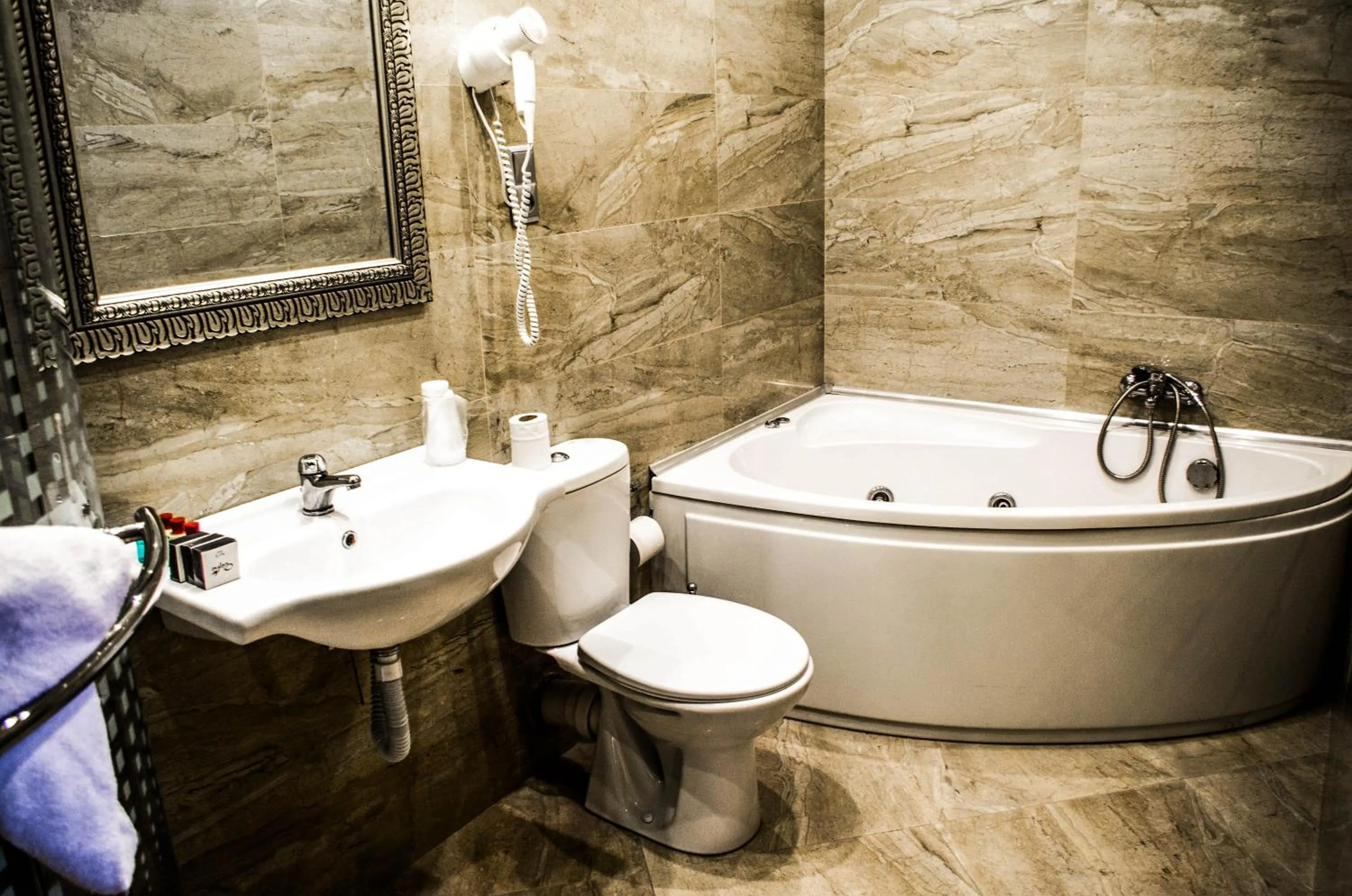 Bathroom in Hotel Groman