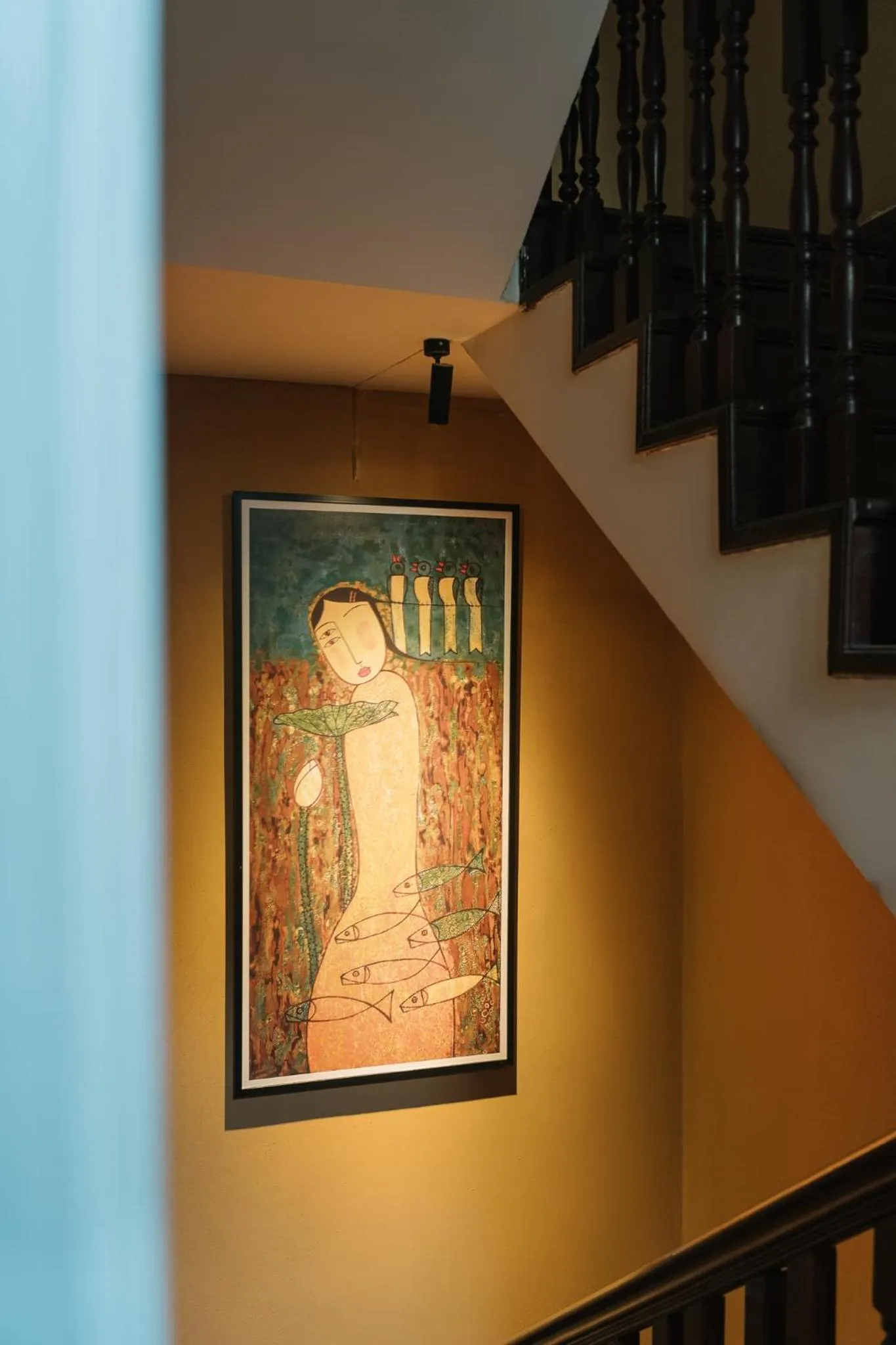 Decorative detail in An Nam Art House