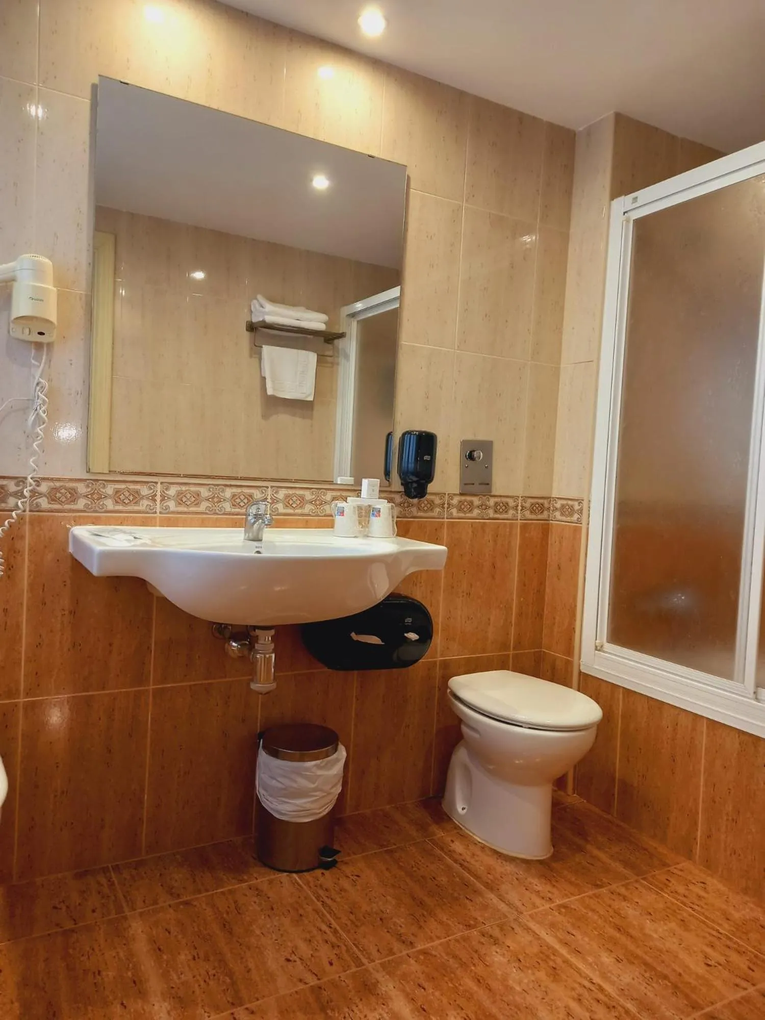 Bathroom in Hotel El Acebo