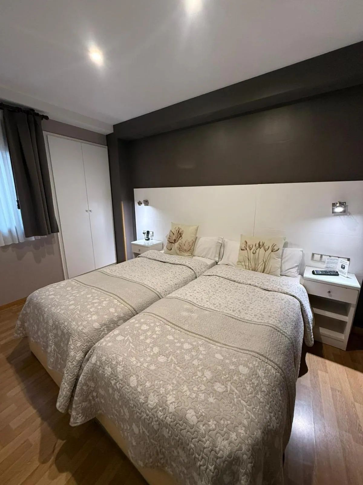 Decorative detail, Bed in Hotel El Acebo