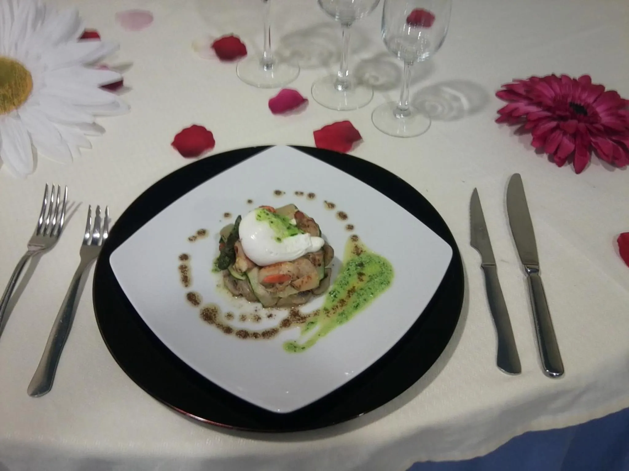 Food and drinks in Hotel San Cristobal