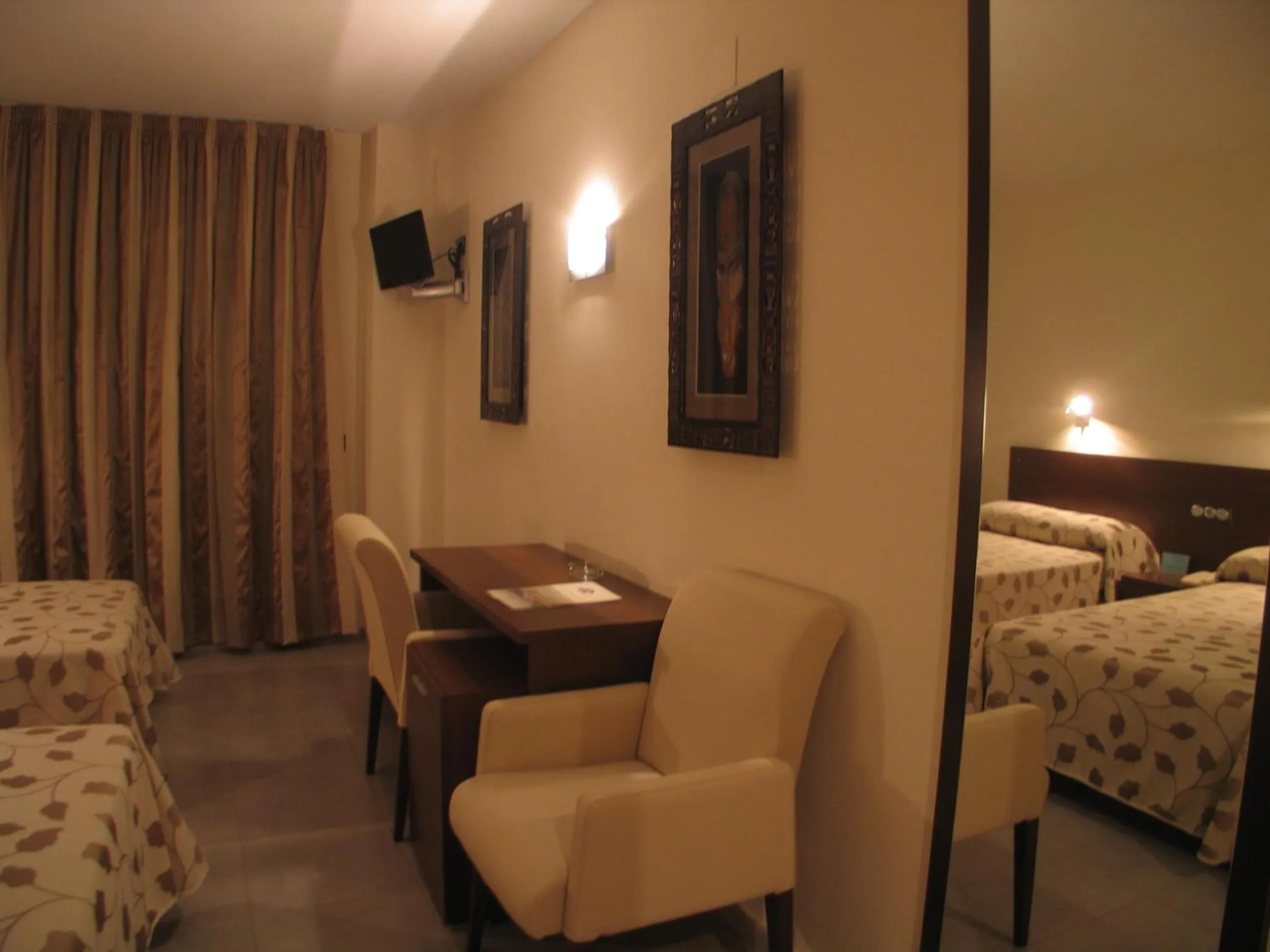 Seating area in Hotel San Cristobal