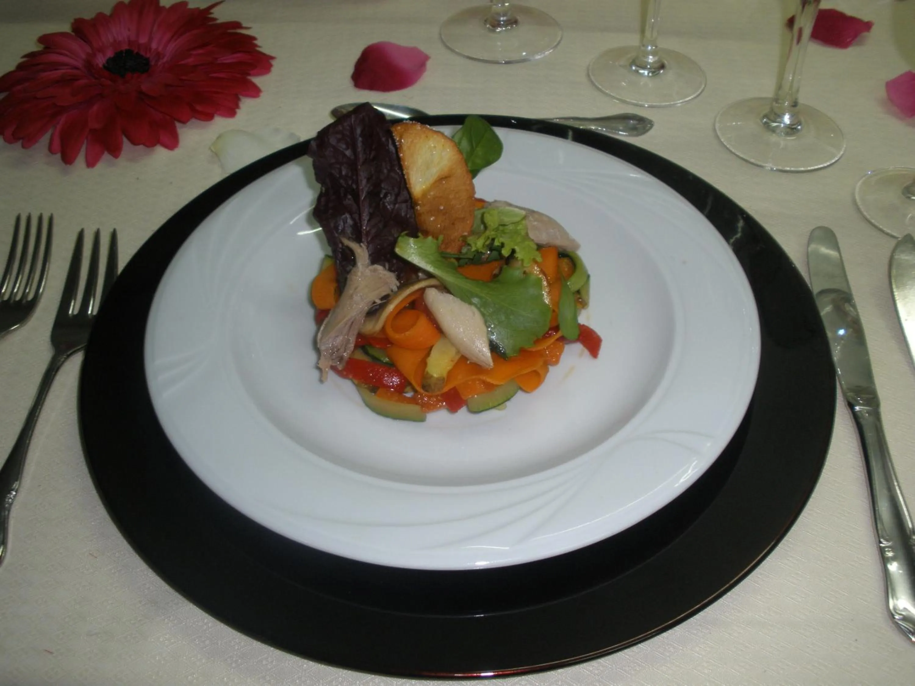 Food and drinks in Hotel San Cristobal