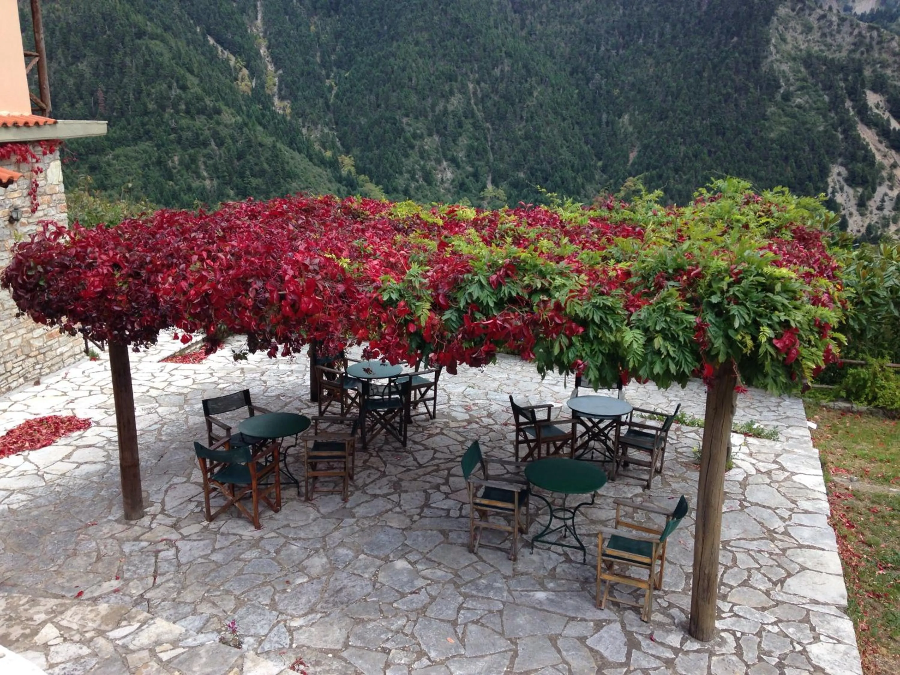 Facade/entrance in Dryades Guesthouse