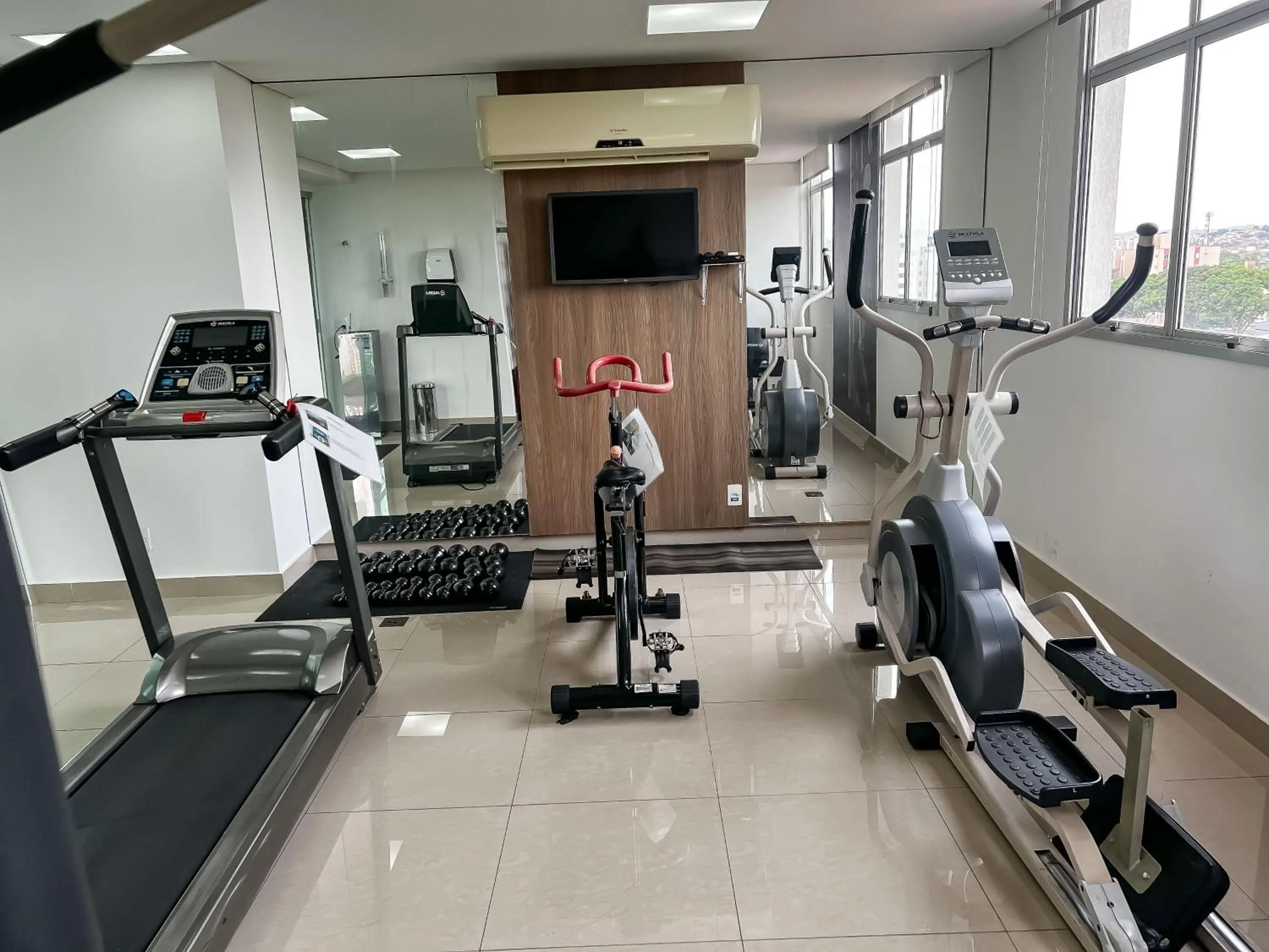 Fitness centre/facilities in Nobile Hotel Belo Horizonte