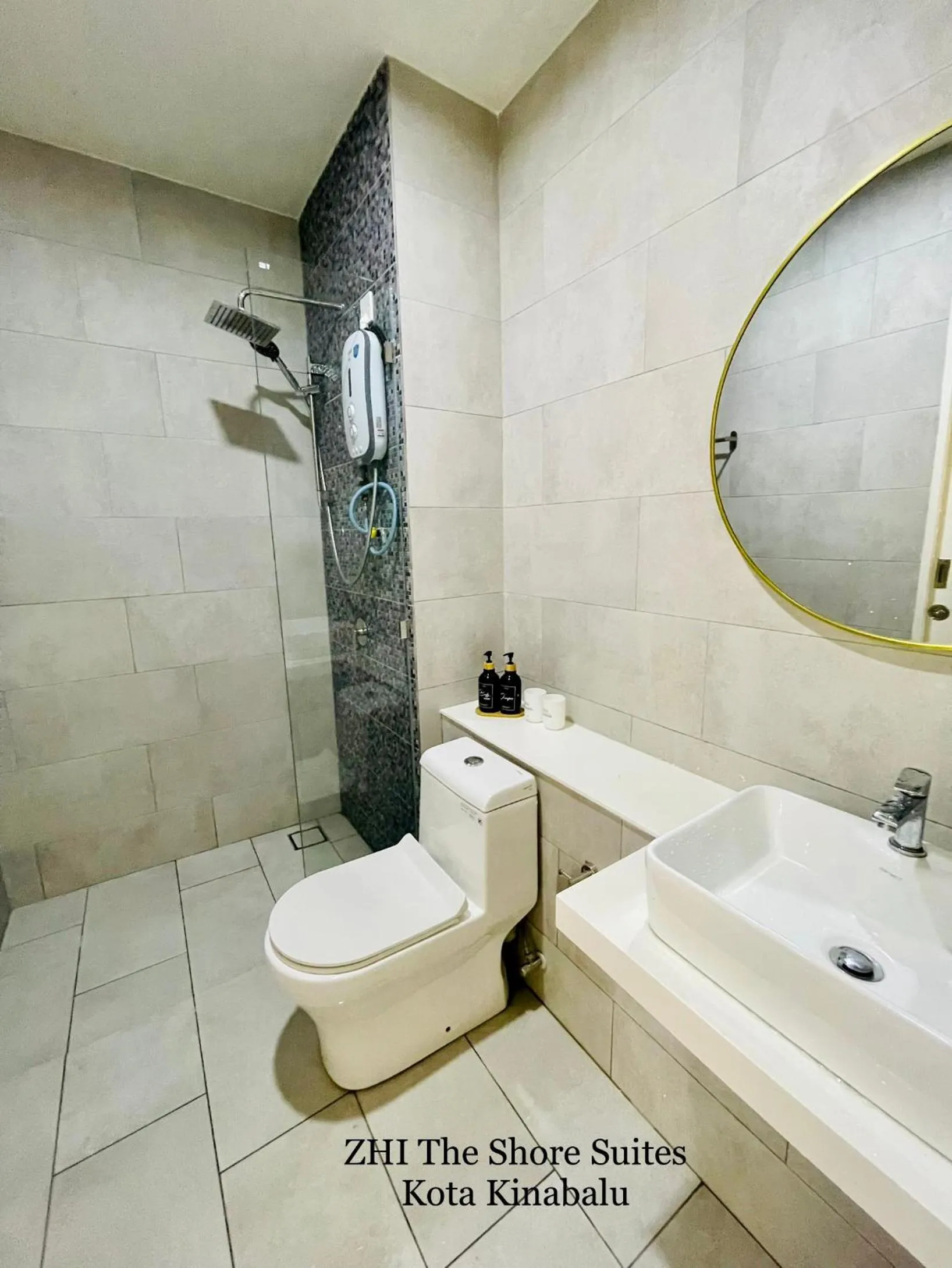 Bathroom in ZHI The Shore Suites Kota Kinabalu