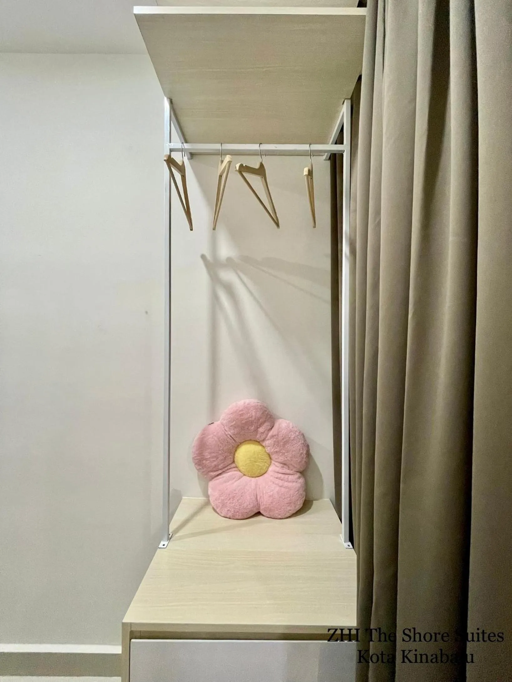 wardrobe in ZHI The Shore Suites Kota Kinabalu