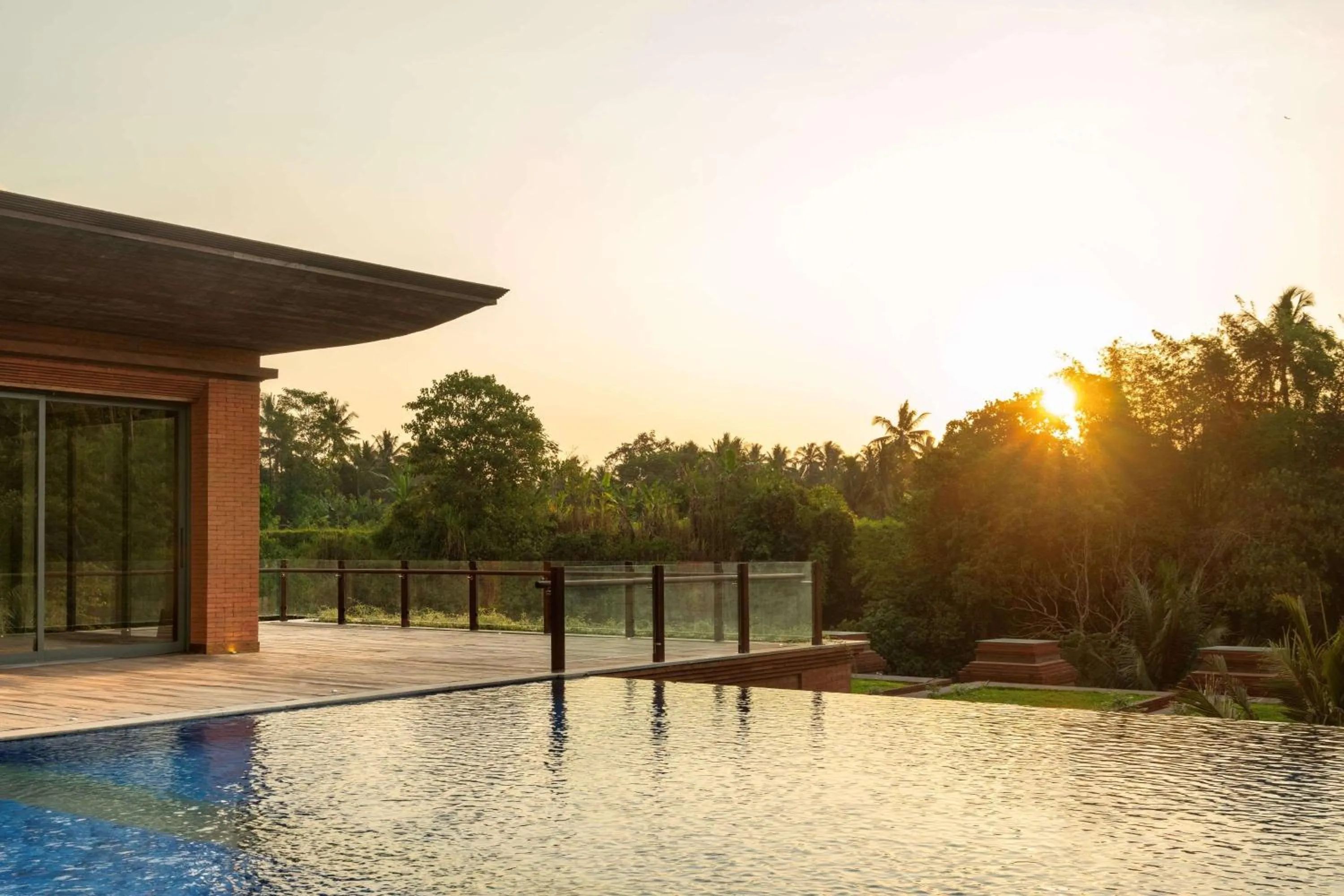 Pool view in Garrya Bianti Yogyakarta