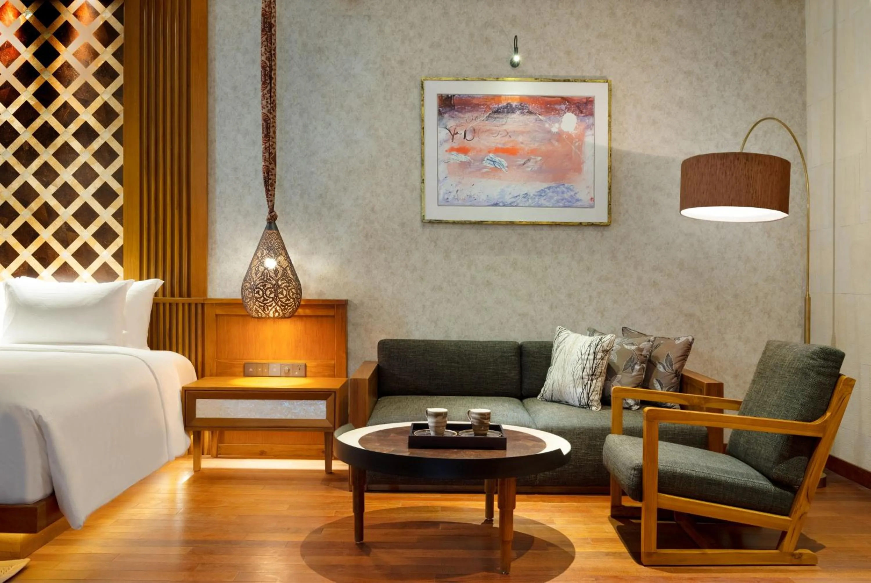 Living room in Garrya Bianti Yogyakarta