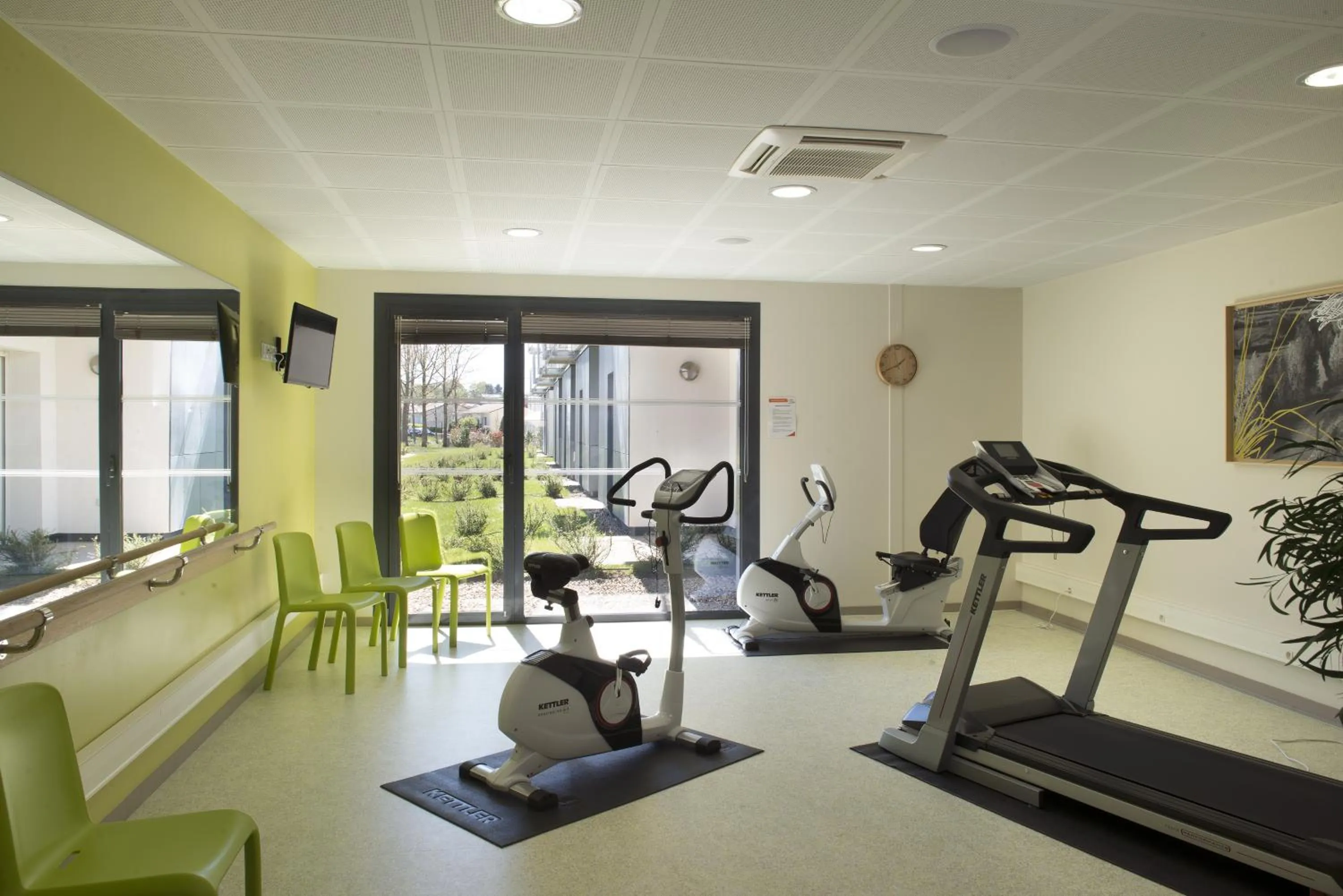 Fitness centre/facilities in Domitys Le Château des Plans