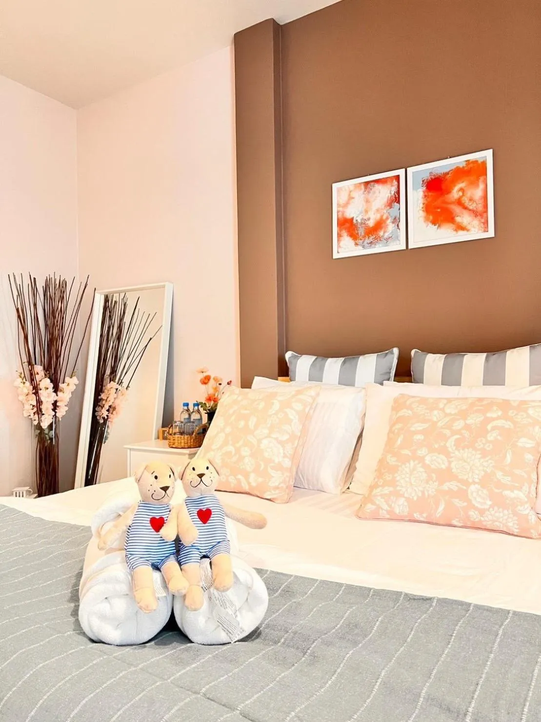 Bed in Por poshtel Kanchanaburi