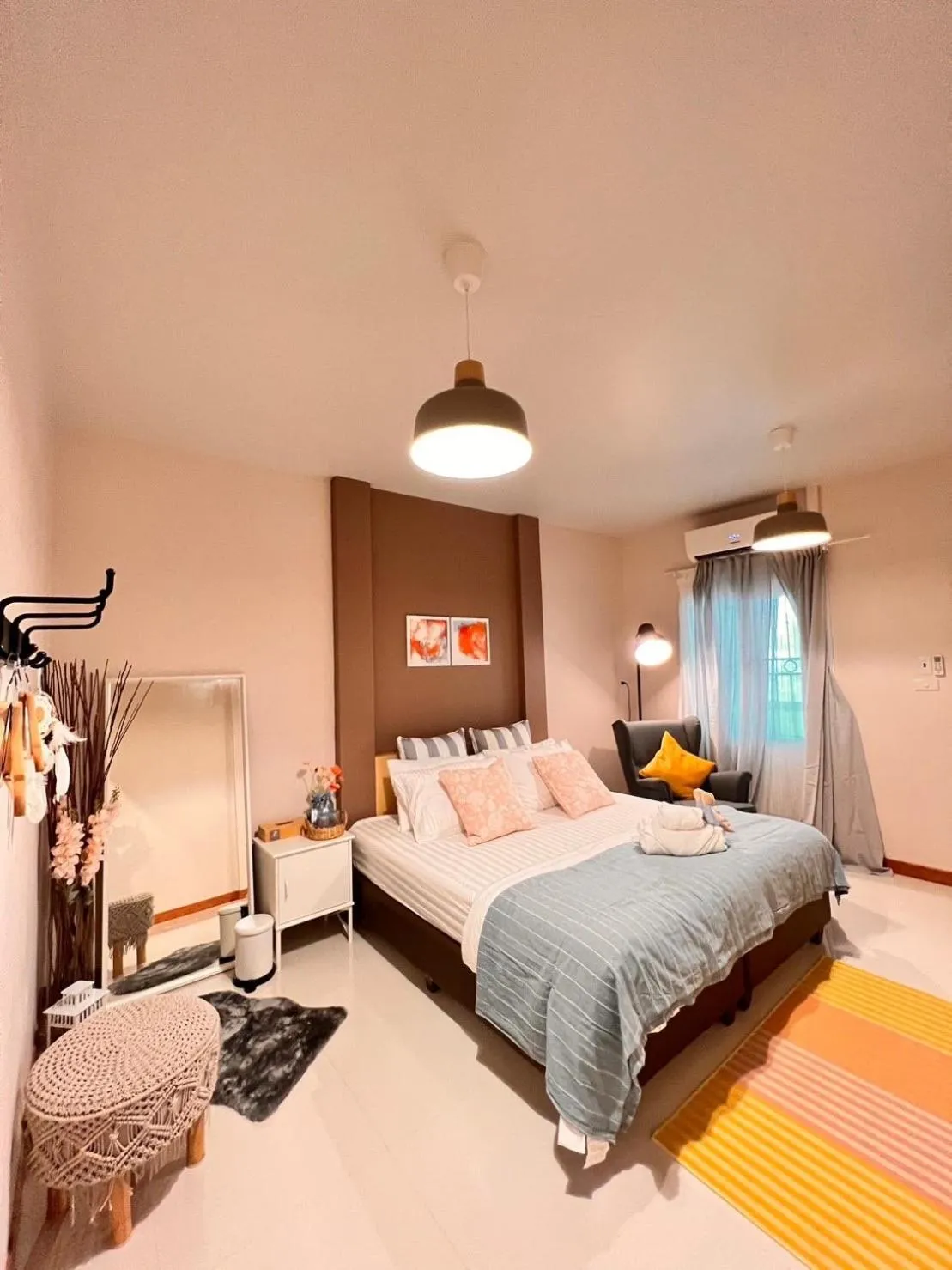 Bed in Por poshtel Kanchanaburi