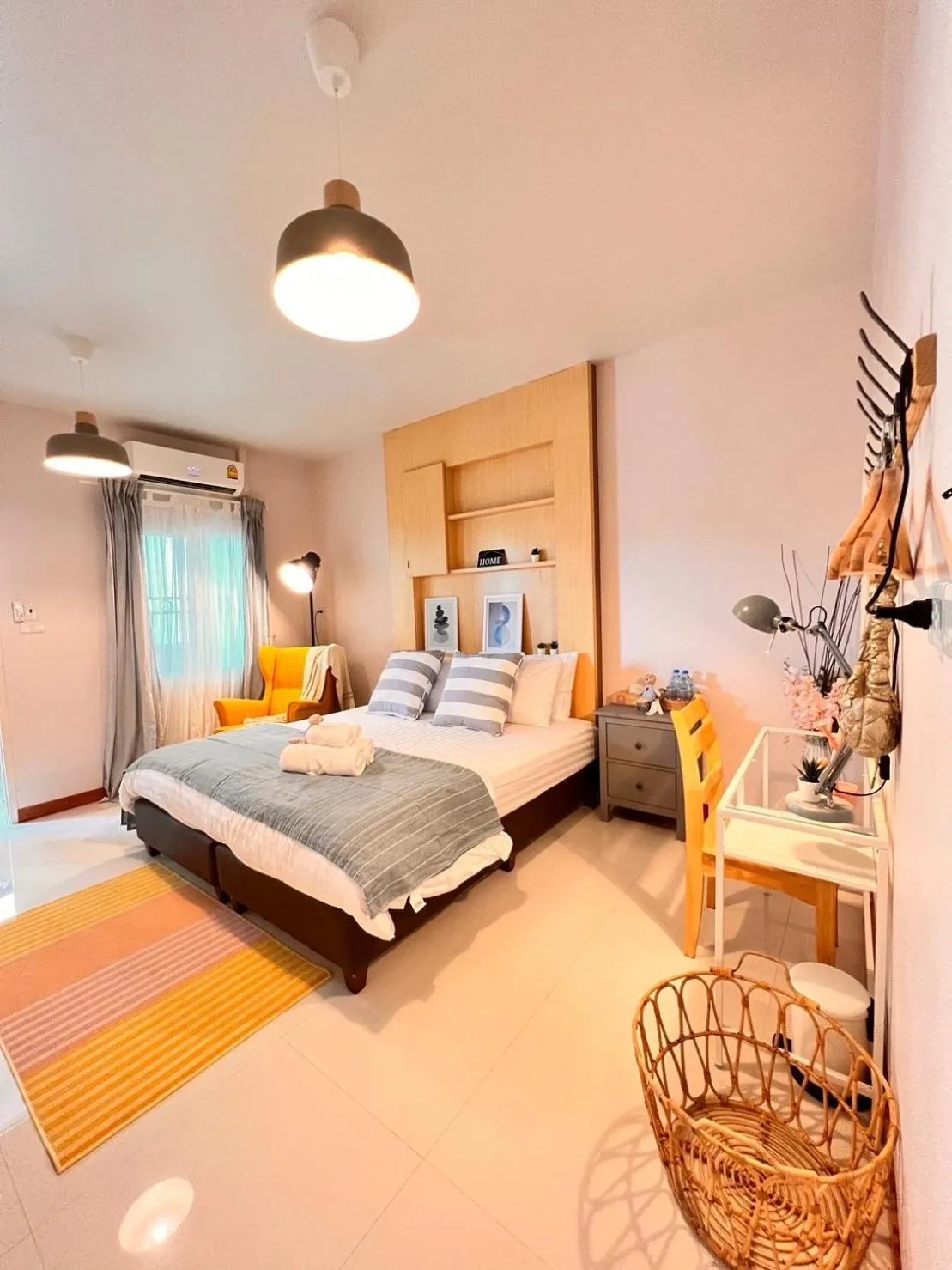 Bed in Por poshtel Kanchanaburi