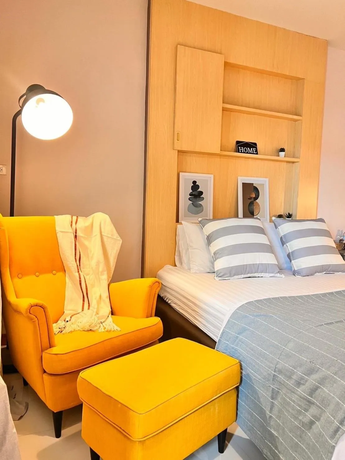 Bed in Por poshtel Kanchanaburi