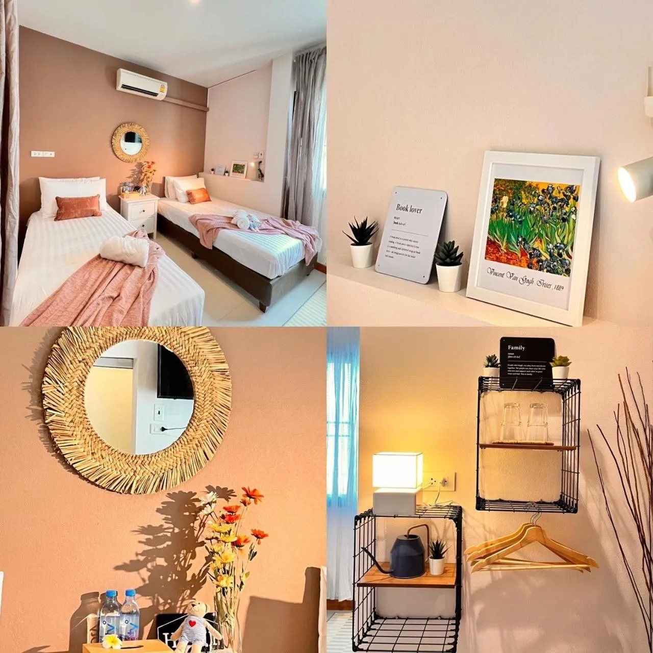 Bed in Por poshtel Kanchanaburi