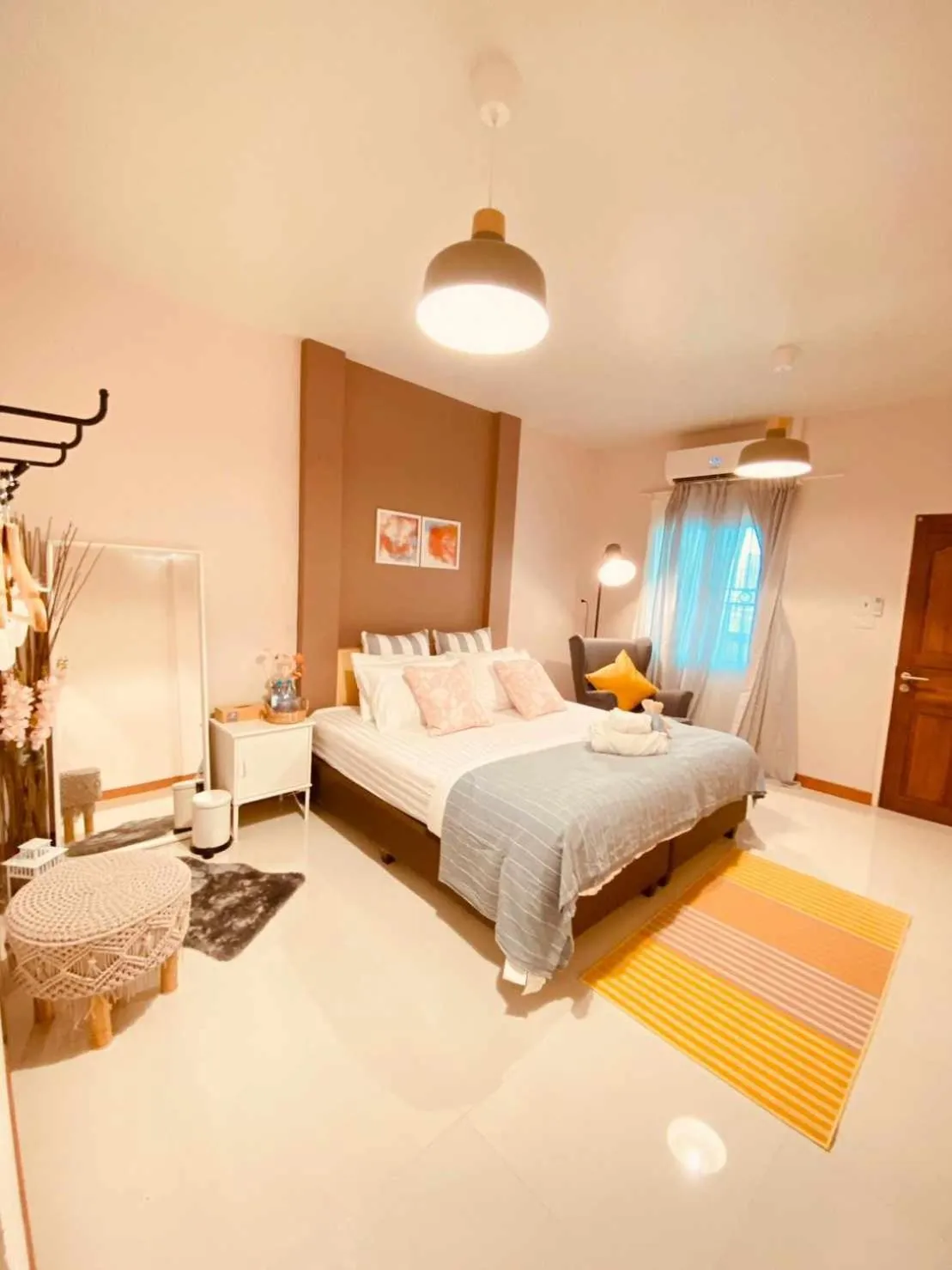 Bed in Por poshtel Kanchanaburi