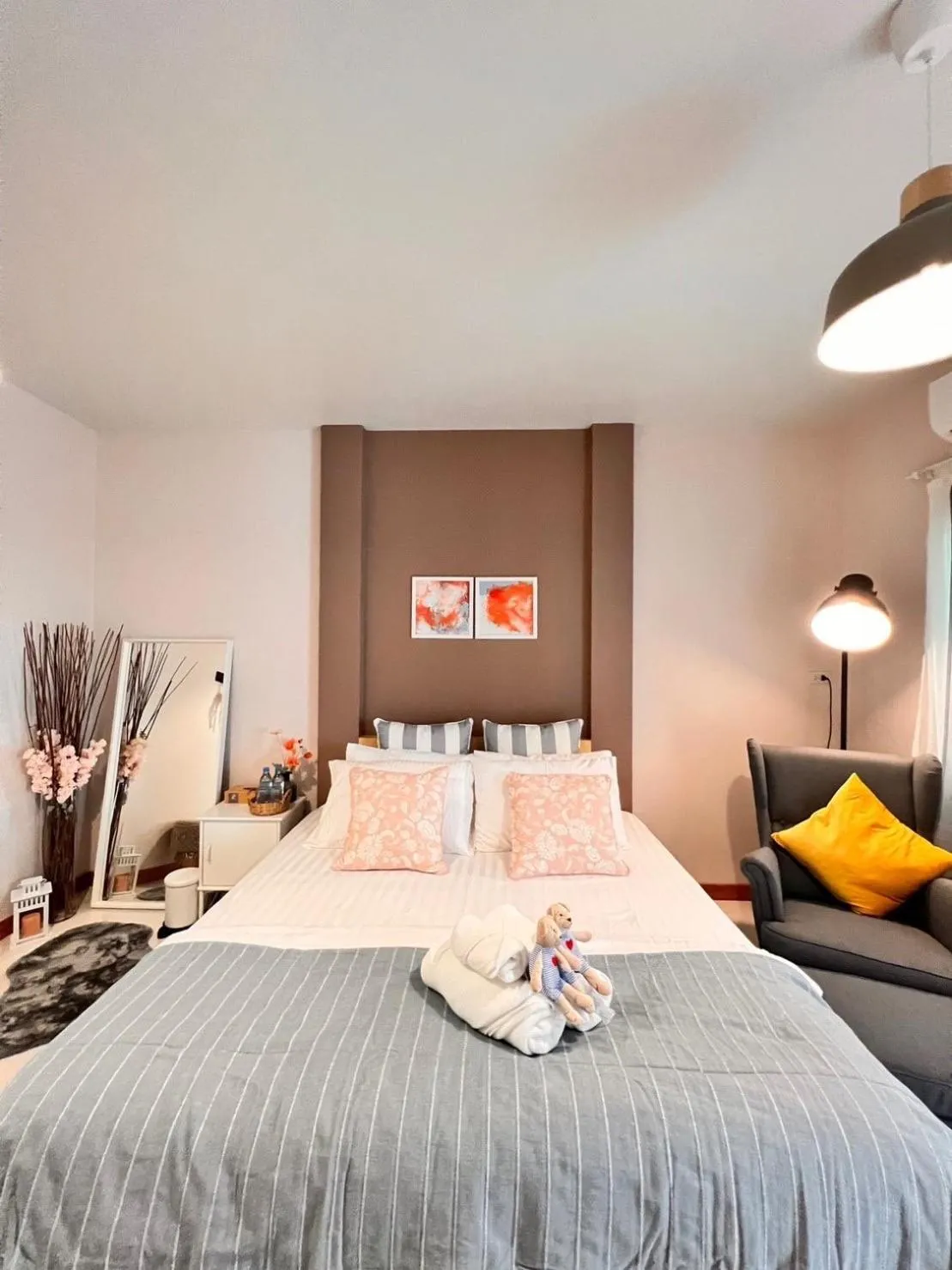 Bed in Por poshtel Kanchanaburi