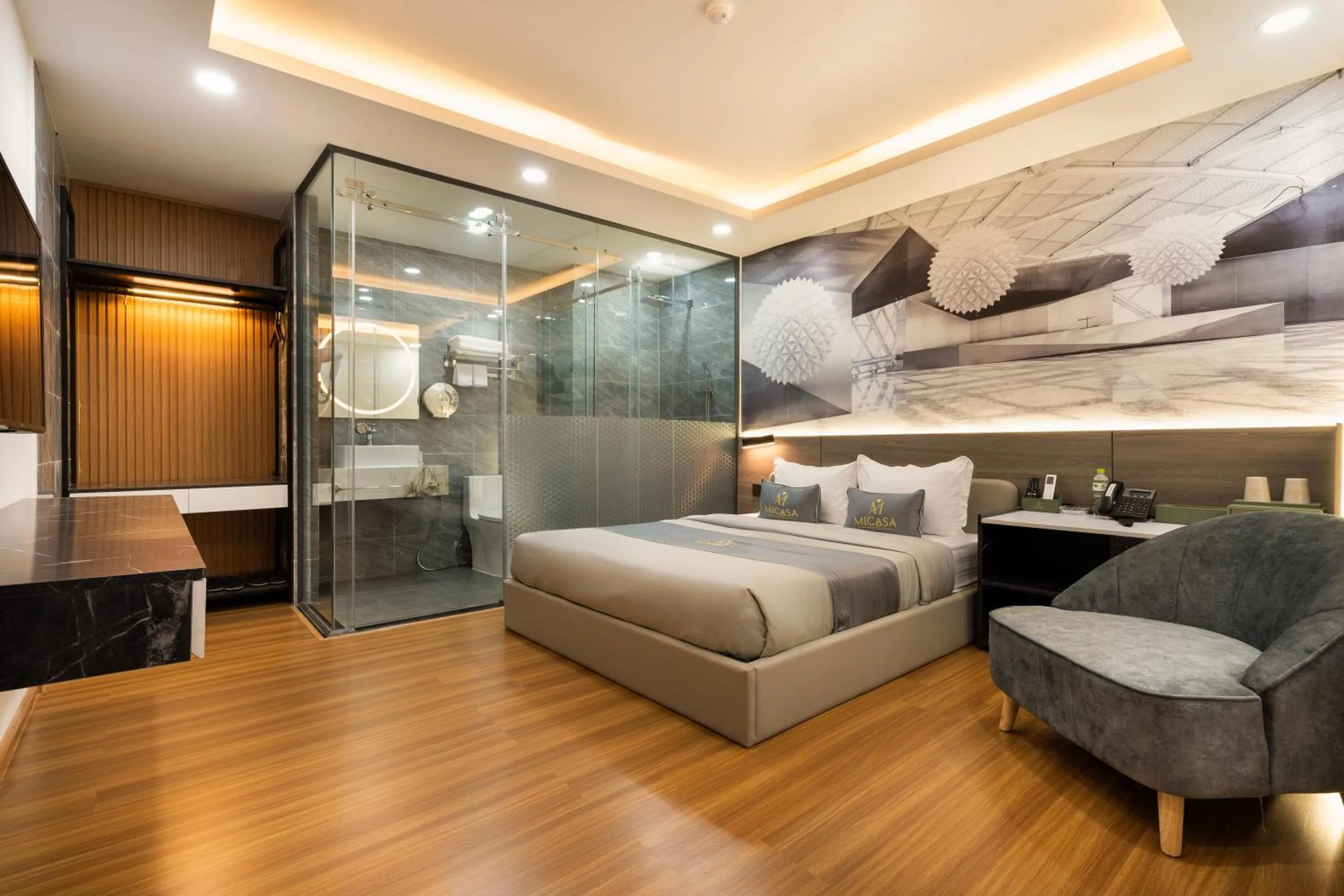 Photo of the whole room, Bed in MICASA HOTEL