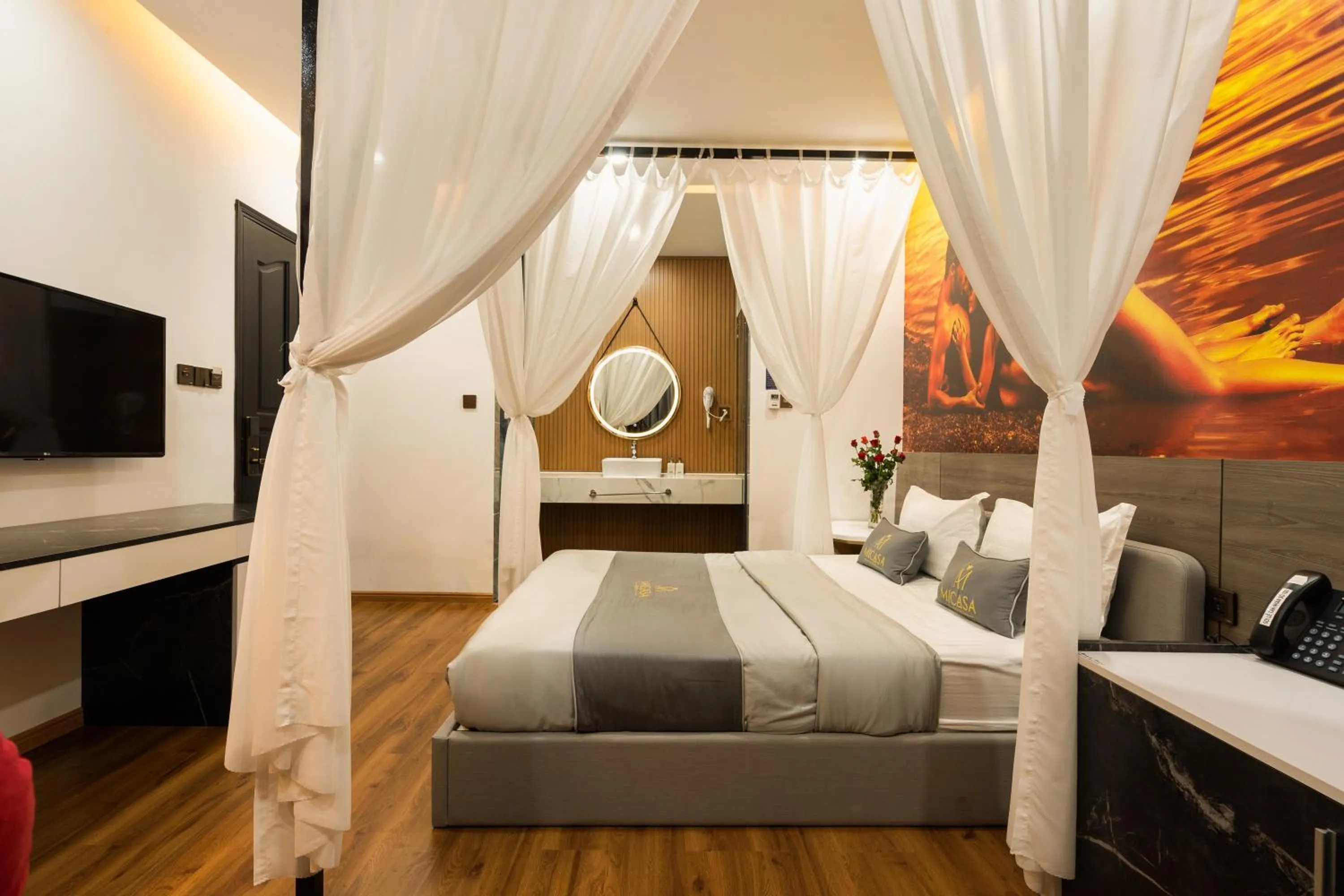 Photo of the whole room, Bed in MICASA HOTEL