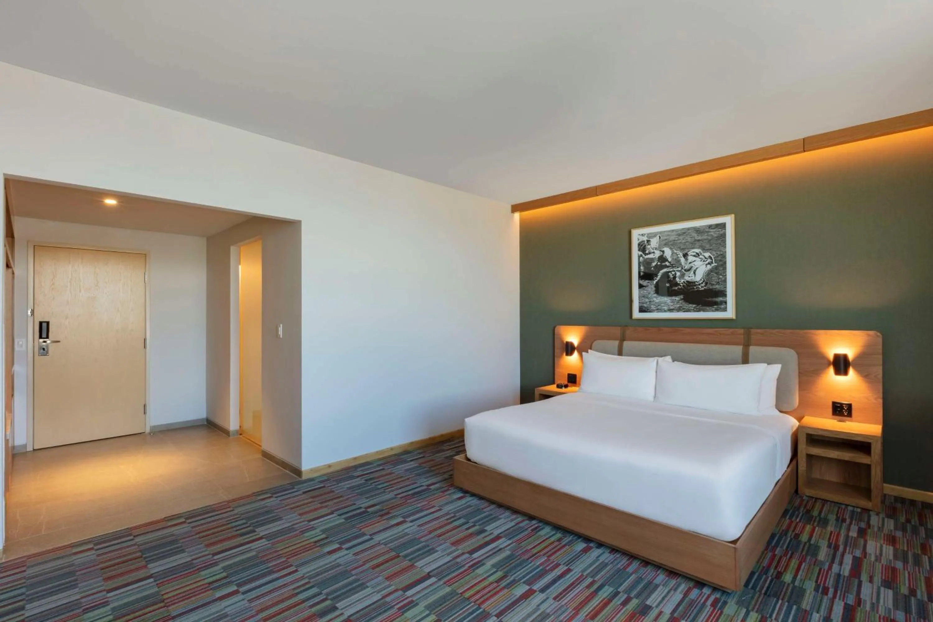 Bed in Hilton Garden Inn Guadalajara Airport