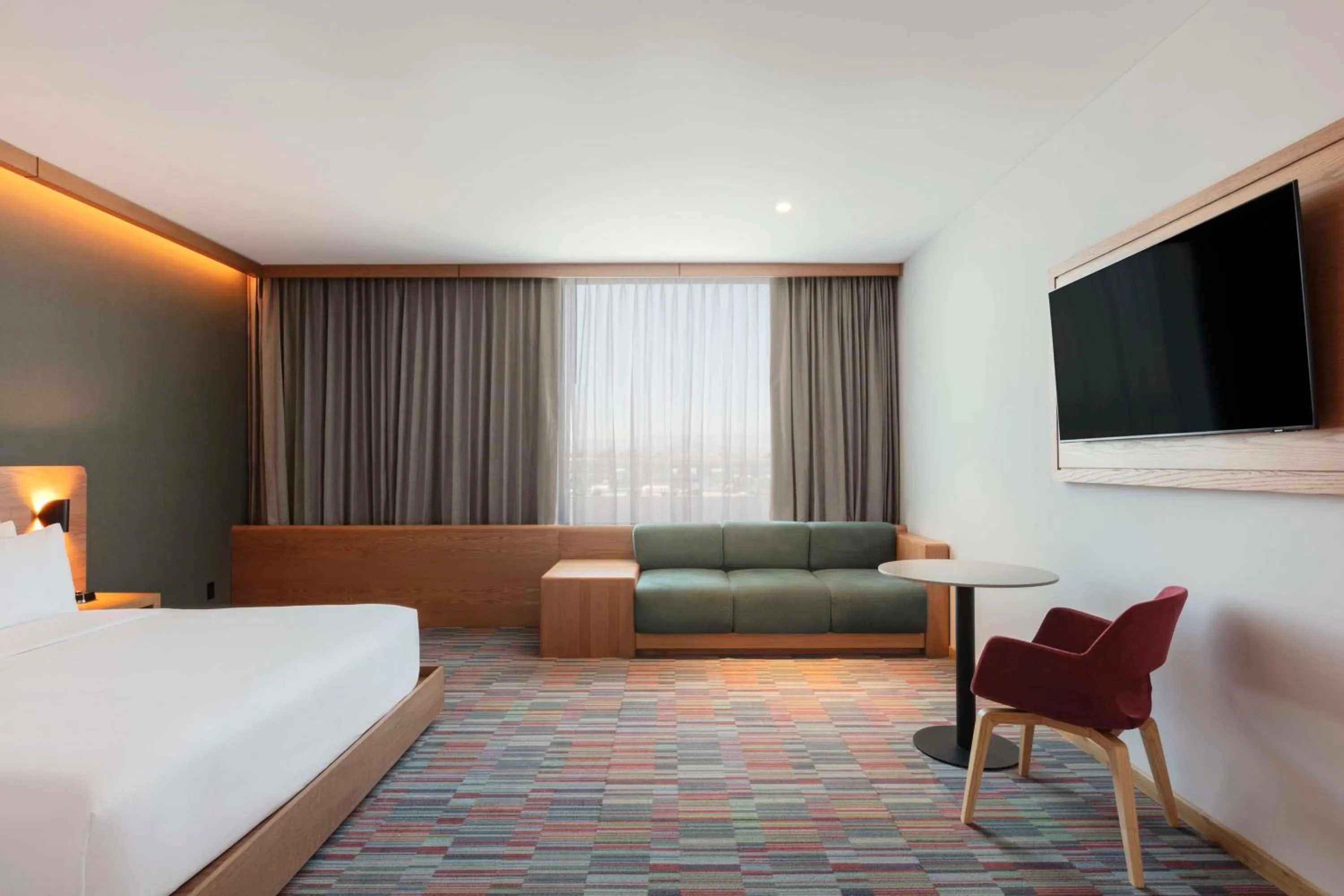 Bed in Hilton Garden Inn Guadalajara Airport