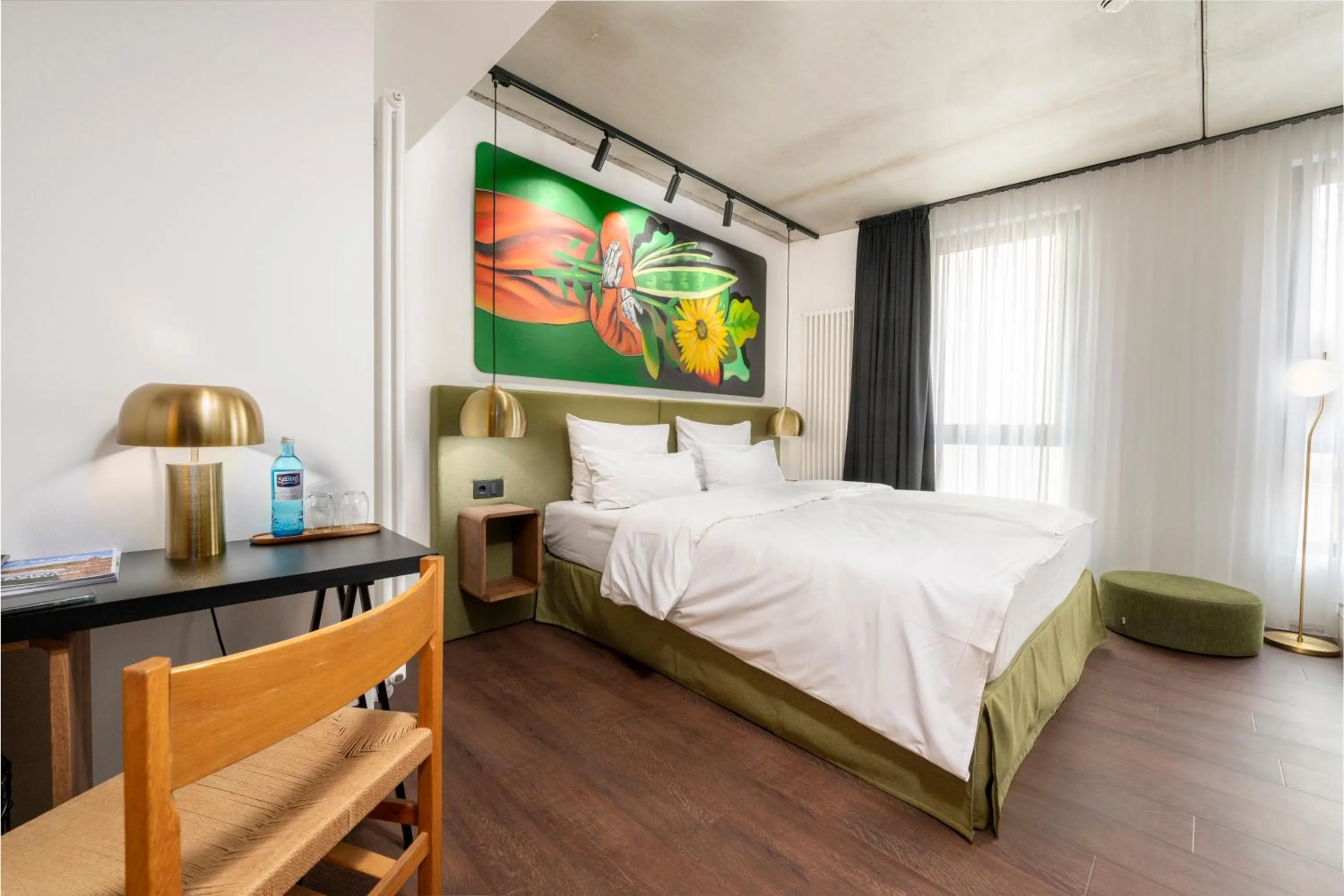 Photo of the whole room, Bed in The Barthels Boutique Hotel