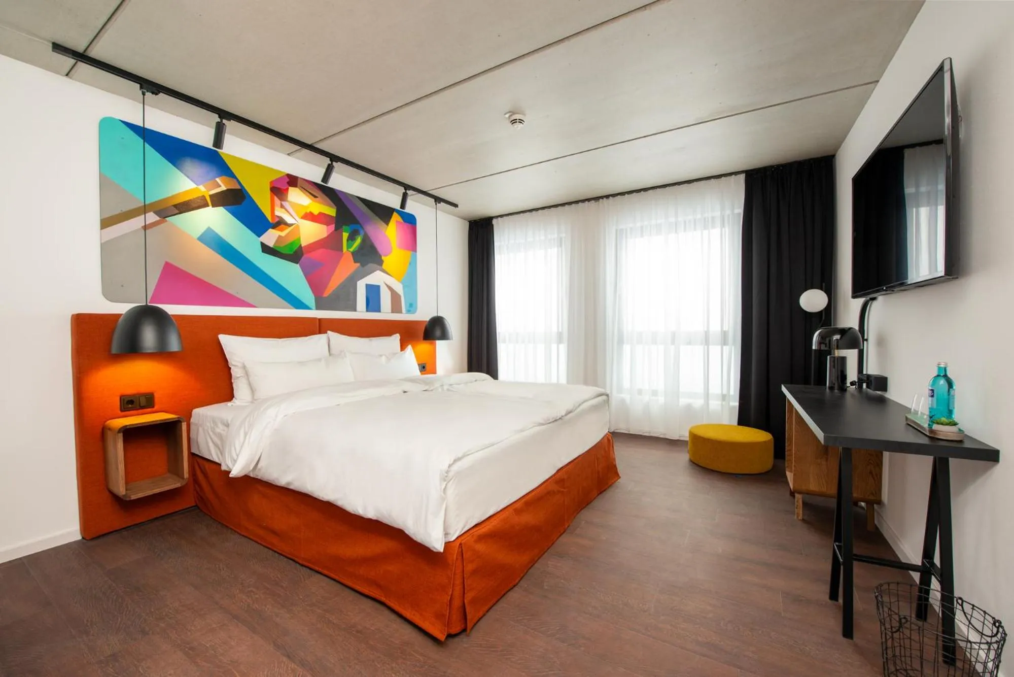 Bed in The Barthels Boutique Hotel