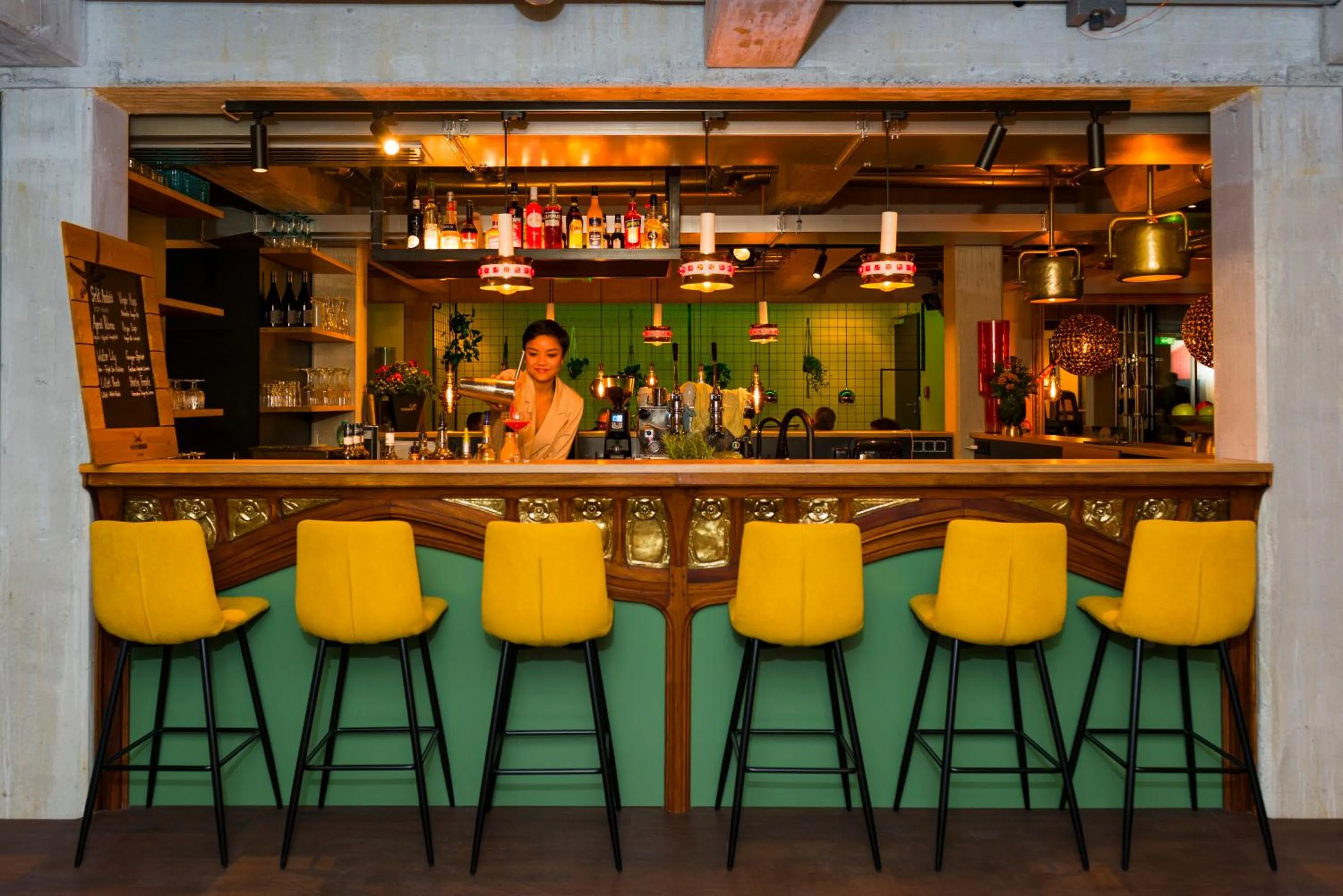 Lounge or bar in The Barthels Boutique Hotel