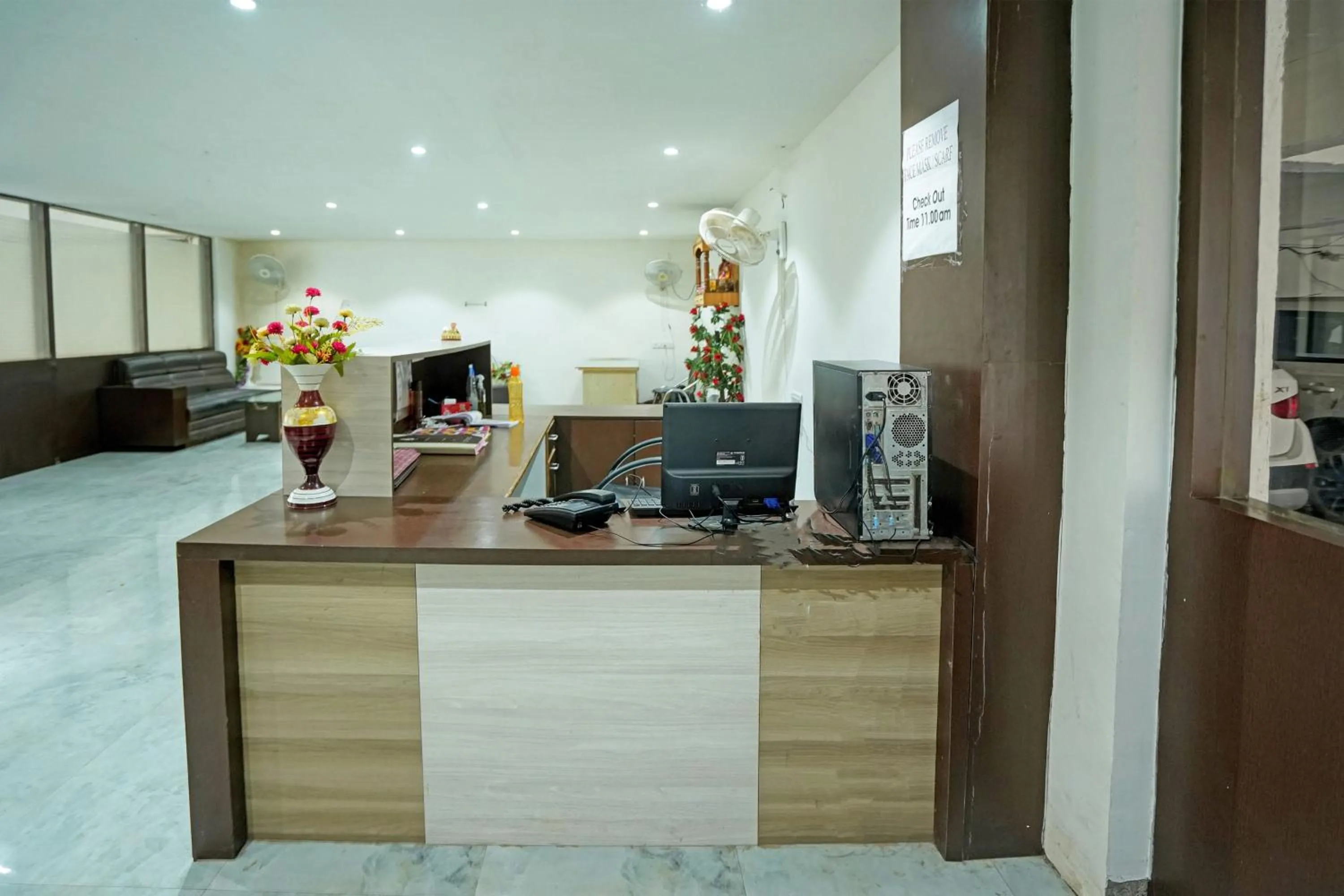 Lobby or reception in Hotel O SS Palace