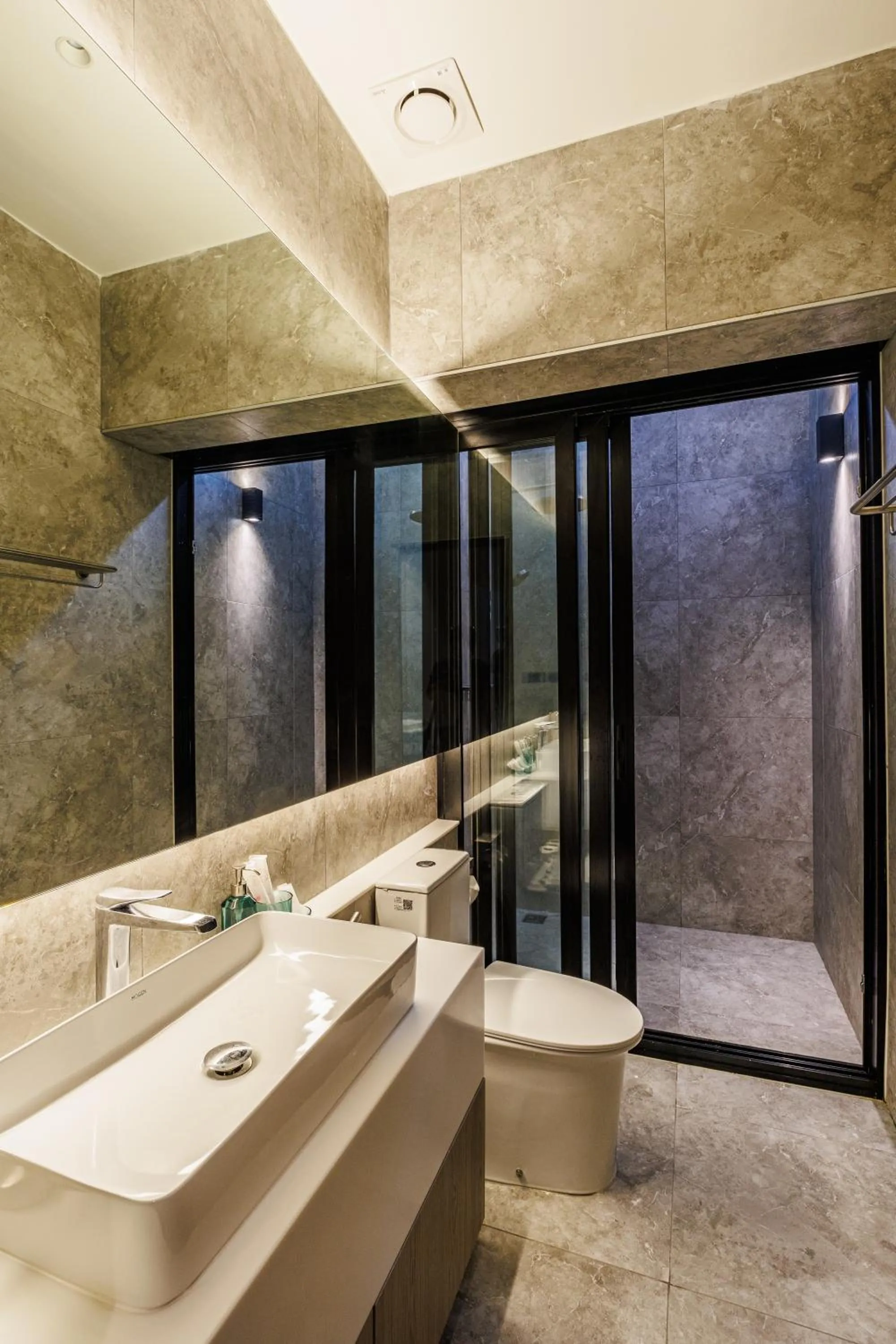 Shower in Emmarin Villa