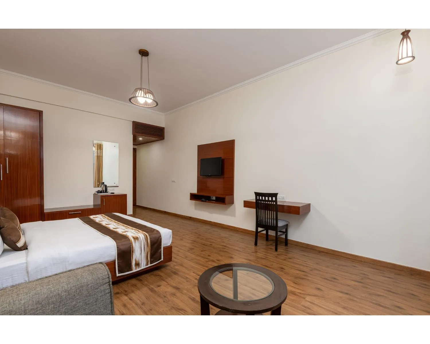 Bed in The Serenity Resort Spa