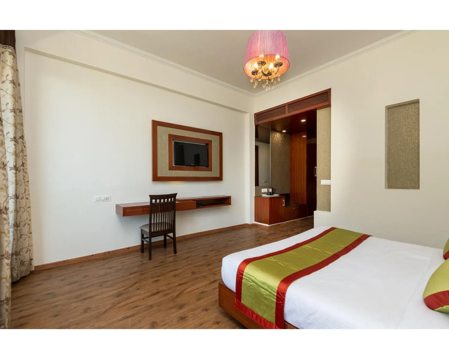 Bed in The Serenity Resort Spa