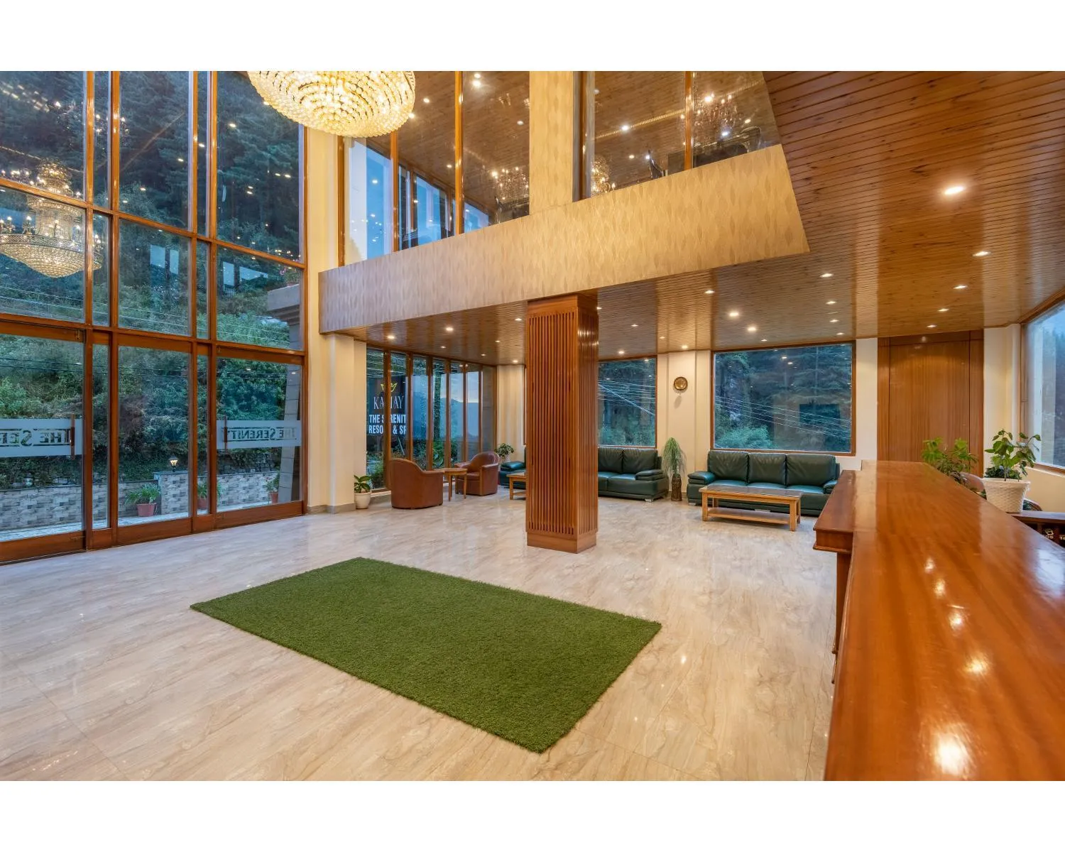 Lobby or reception in The Serenity Resort Spa