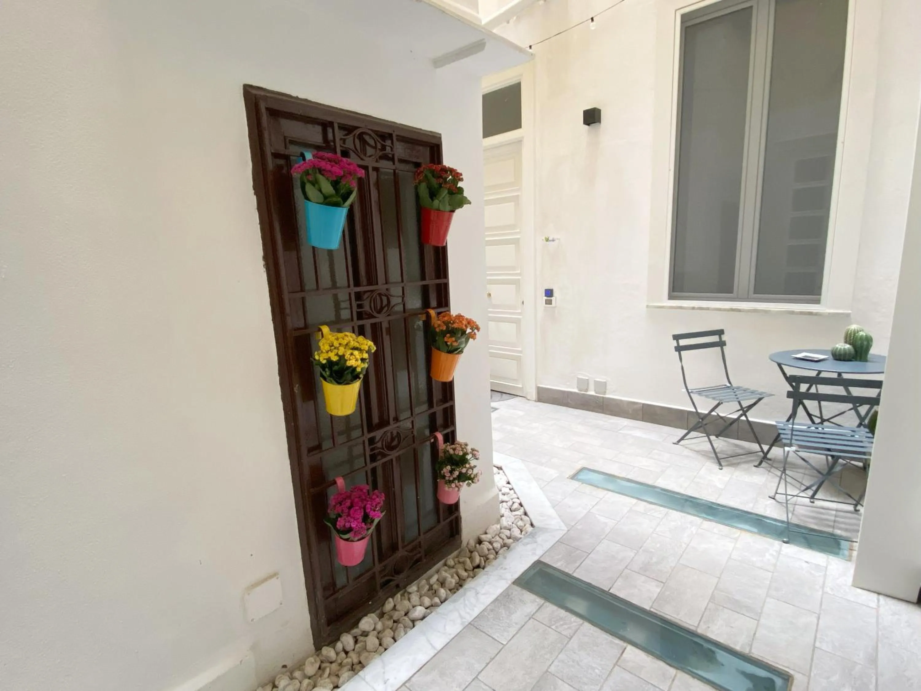 Patio in Kamaffari Central Apartment