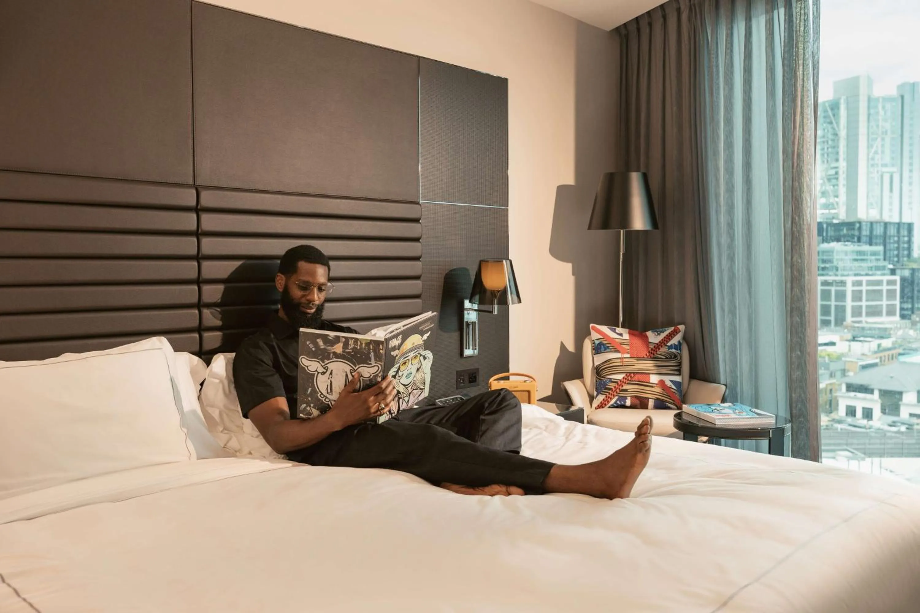 Other, Bed in art'otel London Hoxton