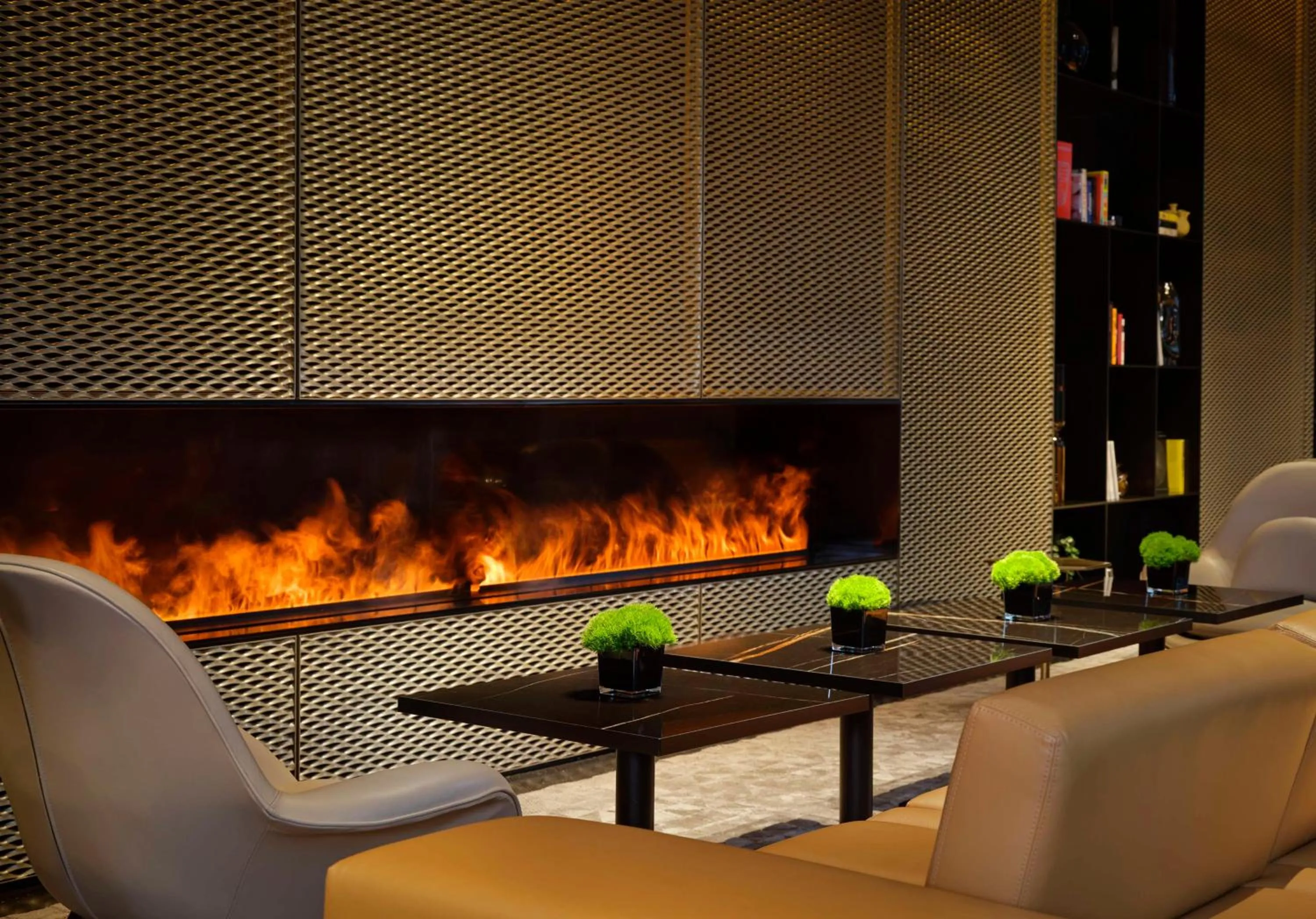 Lobby or reception in art'otel London Hoxton