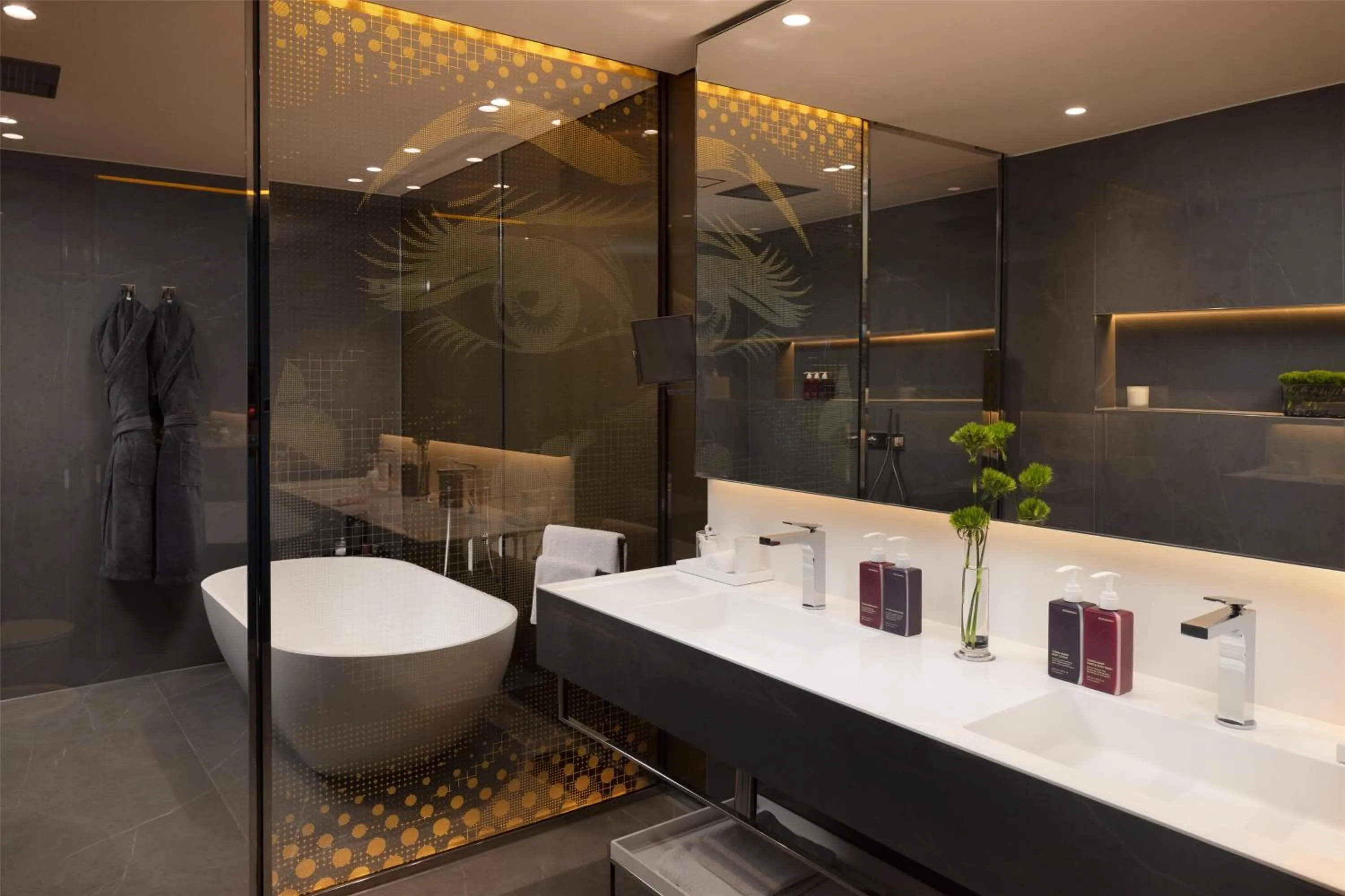 Bathroom in art'otel London Hoxton