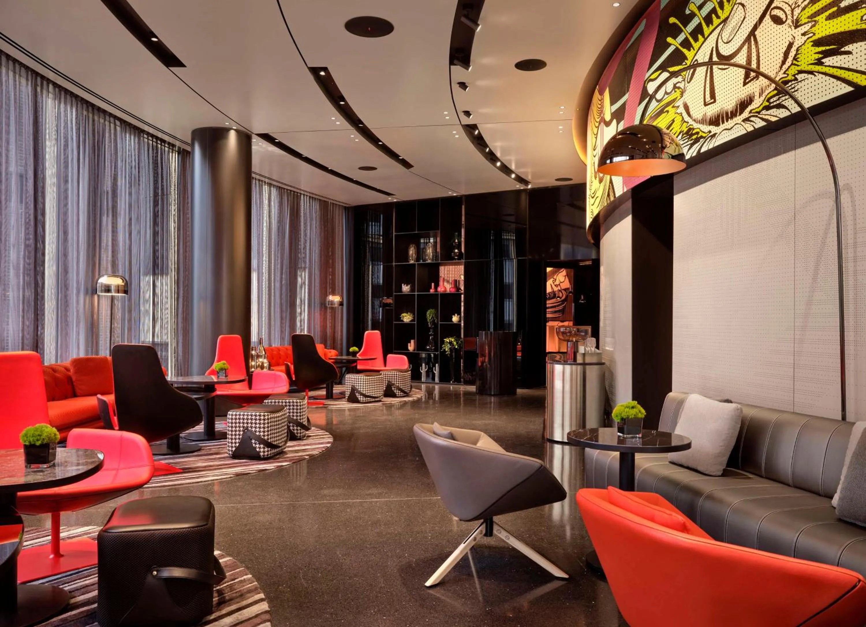 Restaurant/places to eat in art'otel London Hoxton