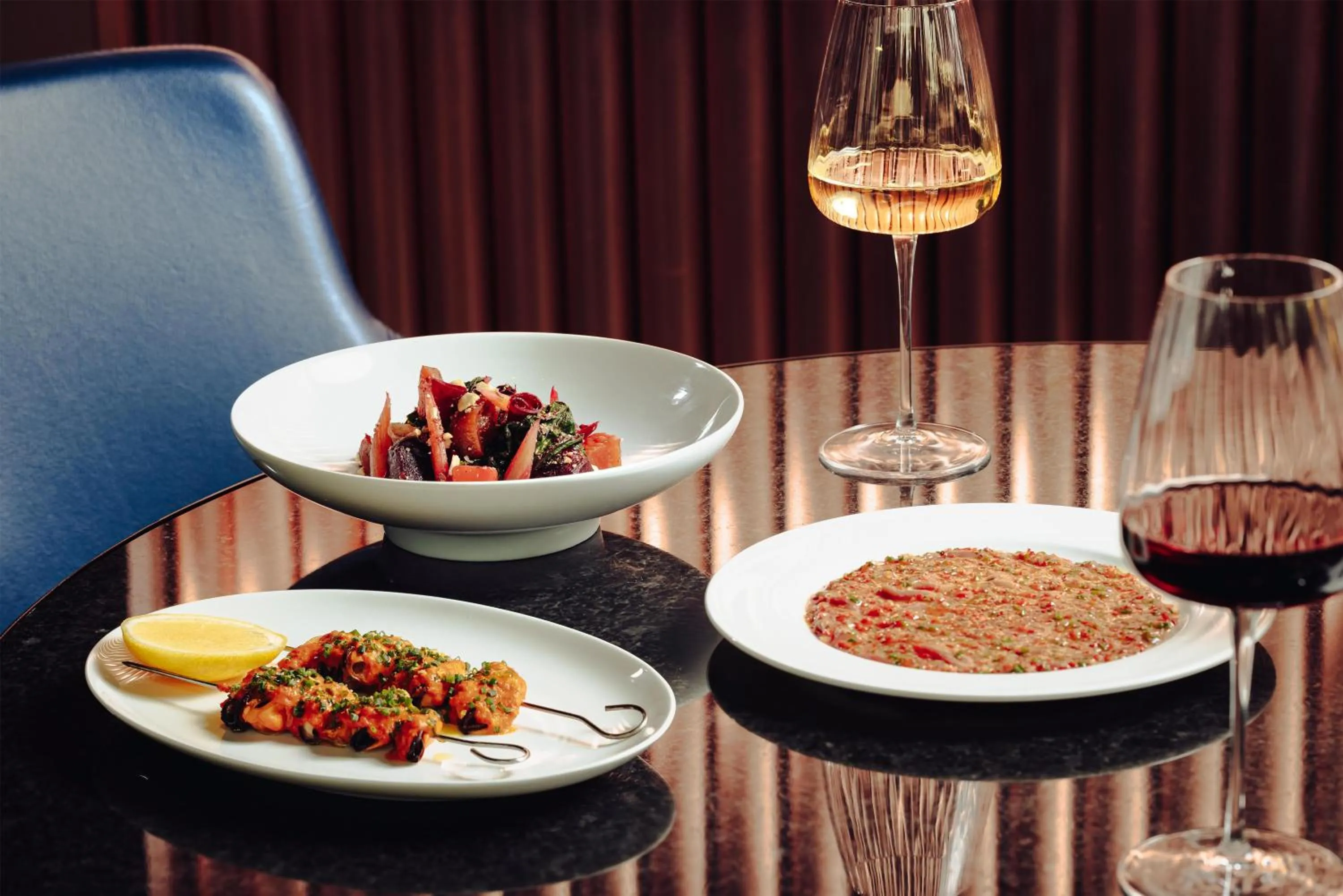 Food and drinks in art'otel London Hoxton