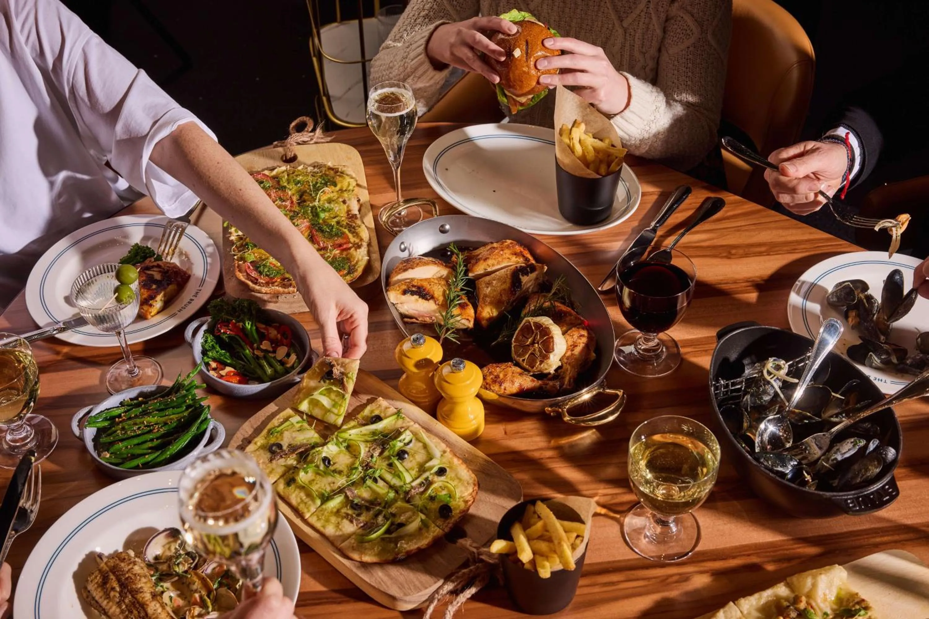 Restaurant/places to eat in art'otel London Hoxton