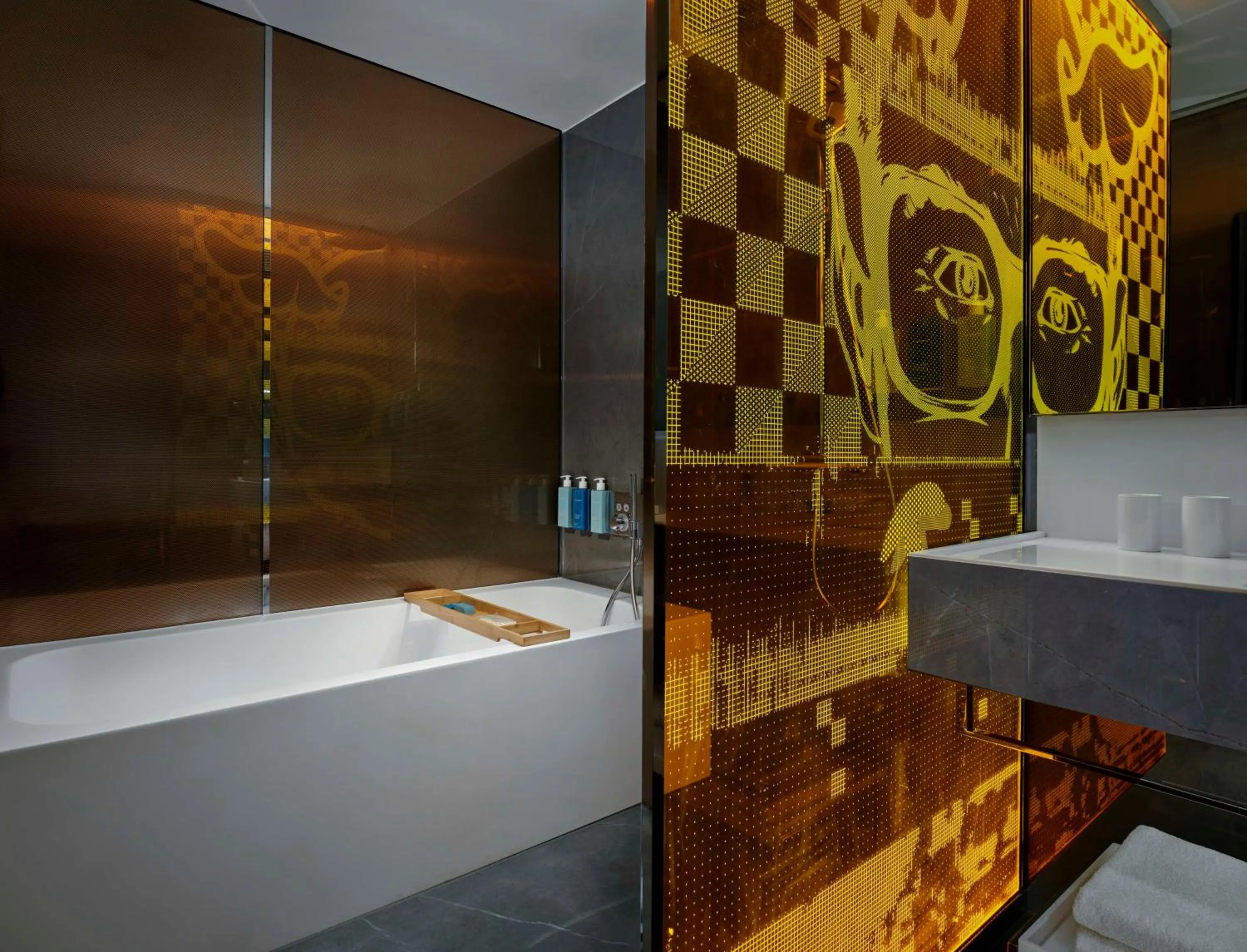 Bathroom in art'otel London Hoxton