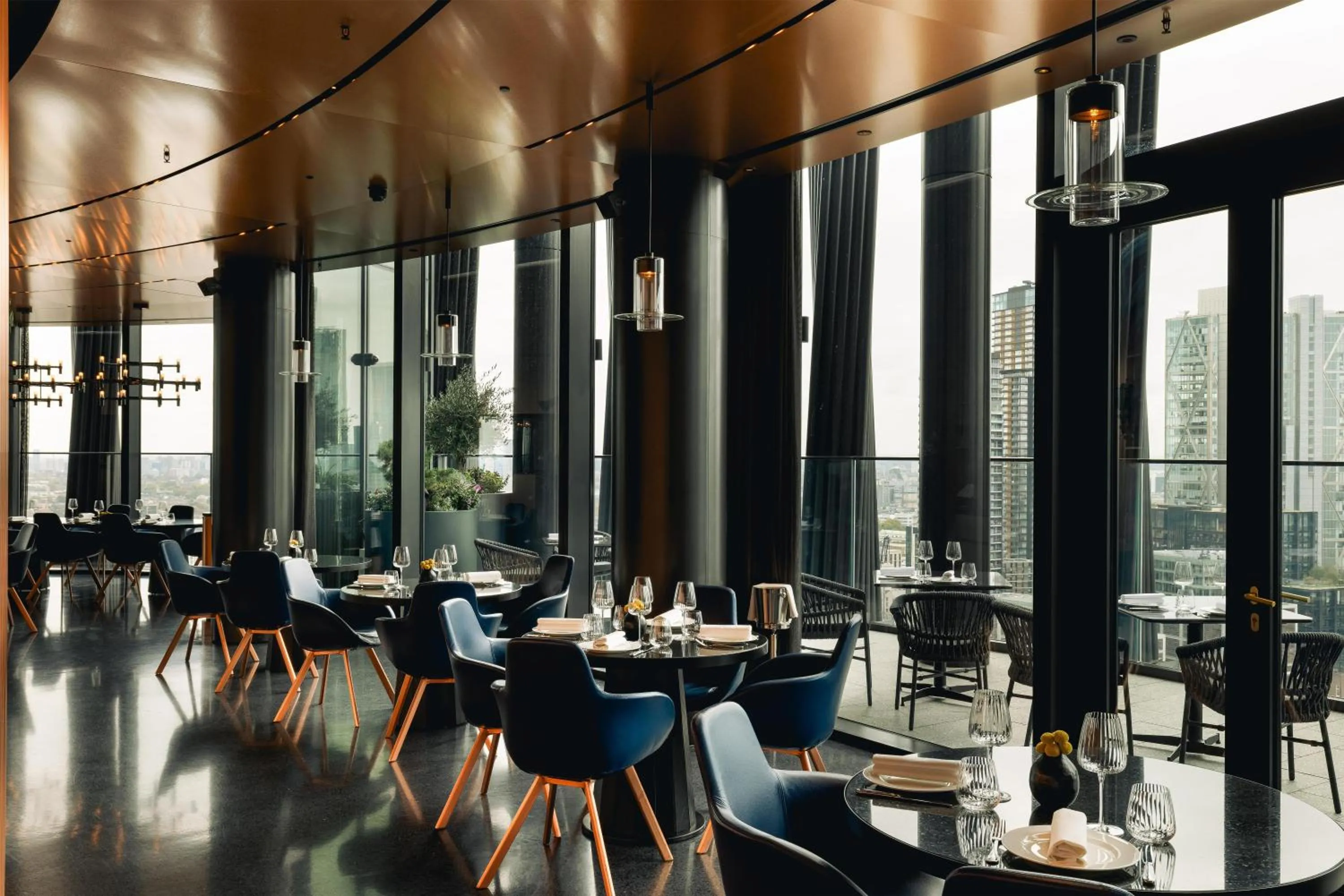 Restaurant/places to eat in art'otel London Hoxton