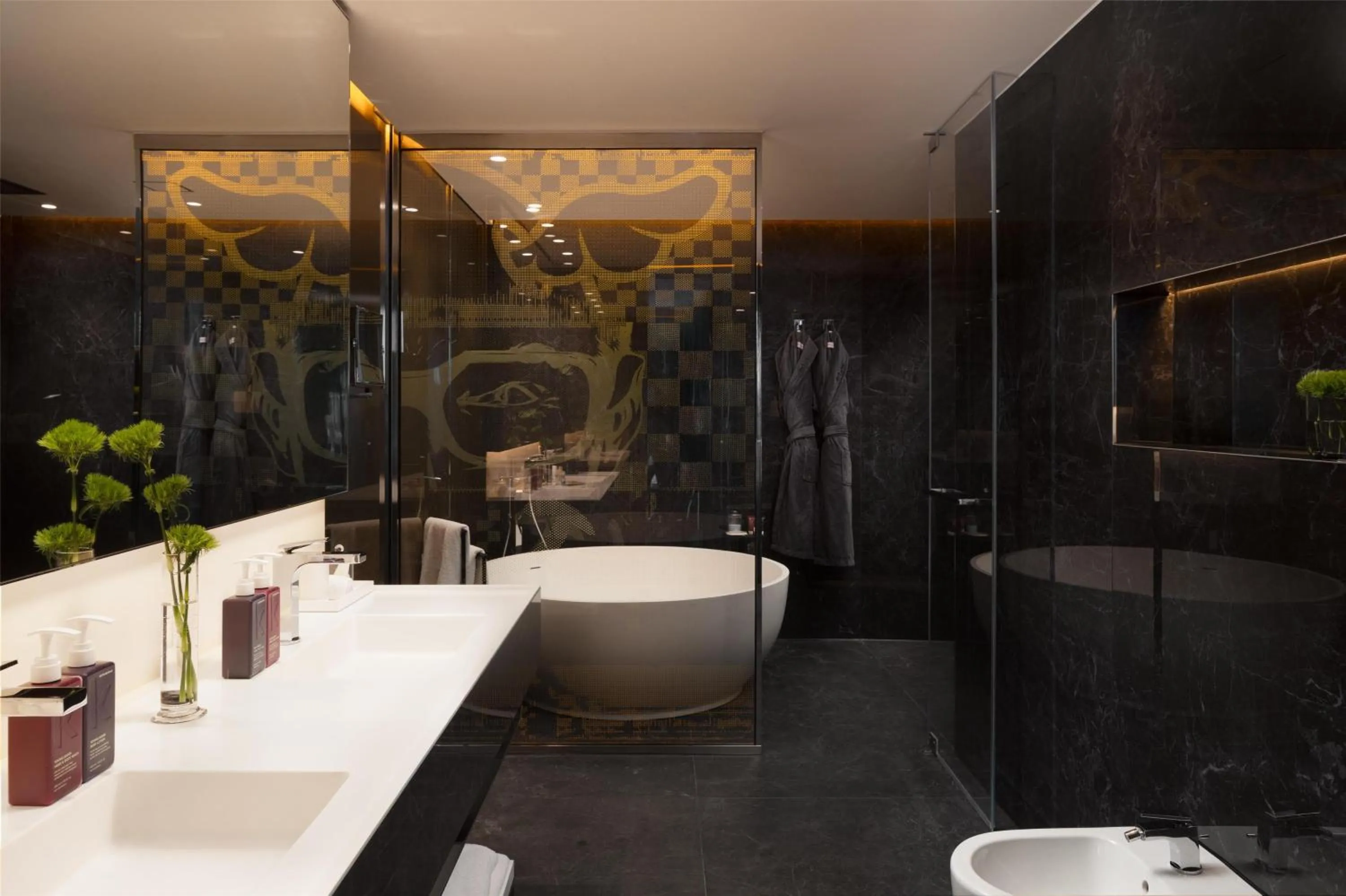Bathroom in art'otel London Hoxton