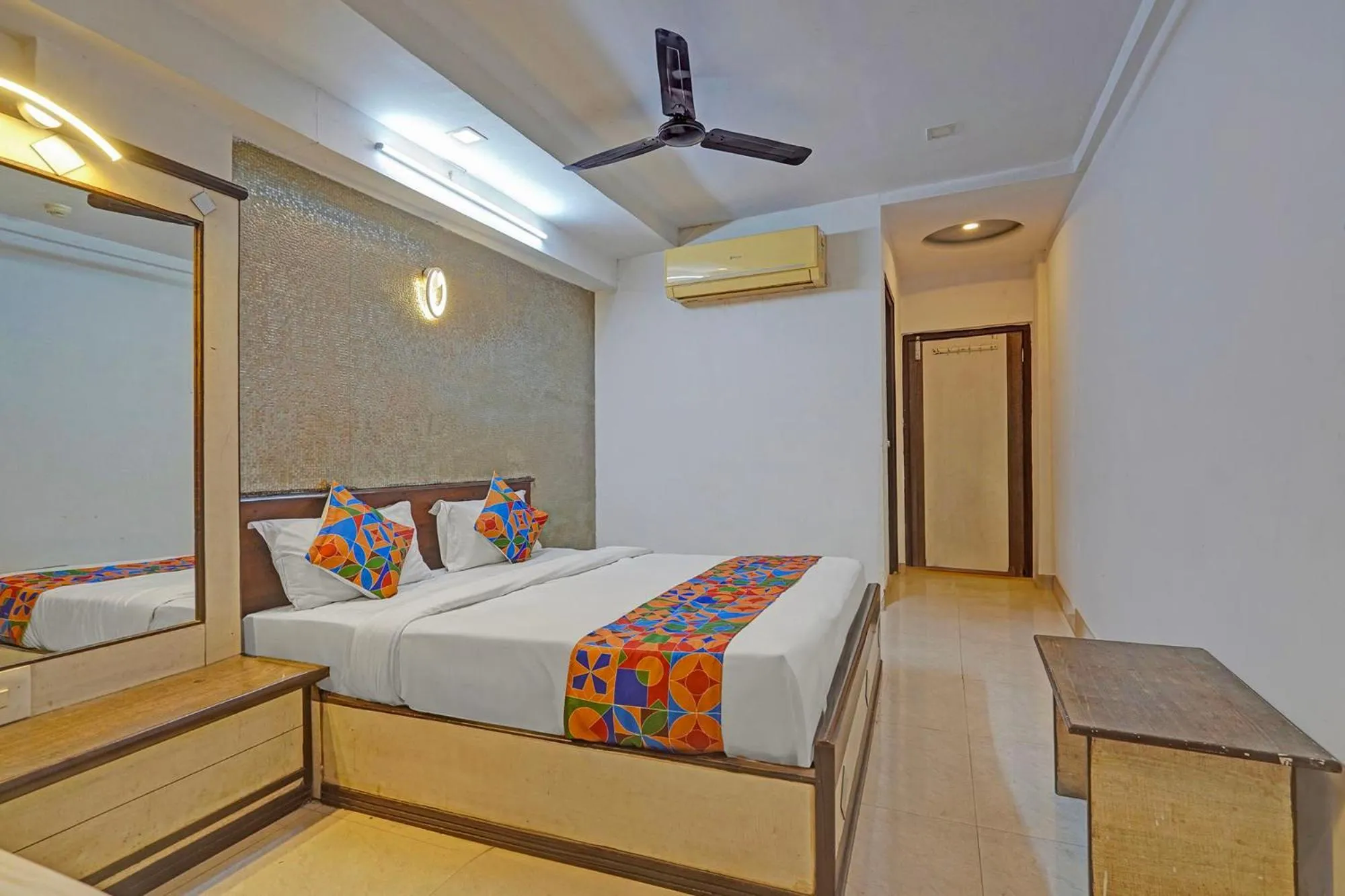 Bed in FabHotel Liberty