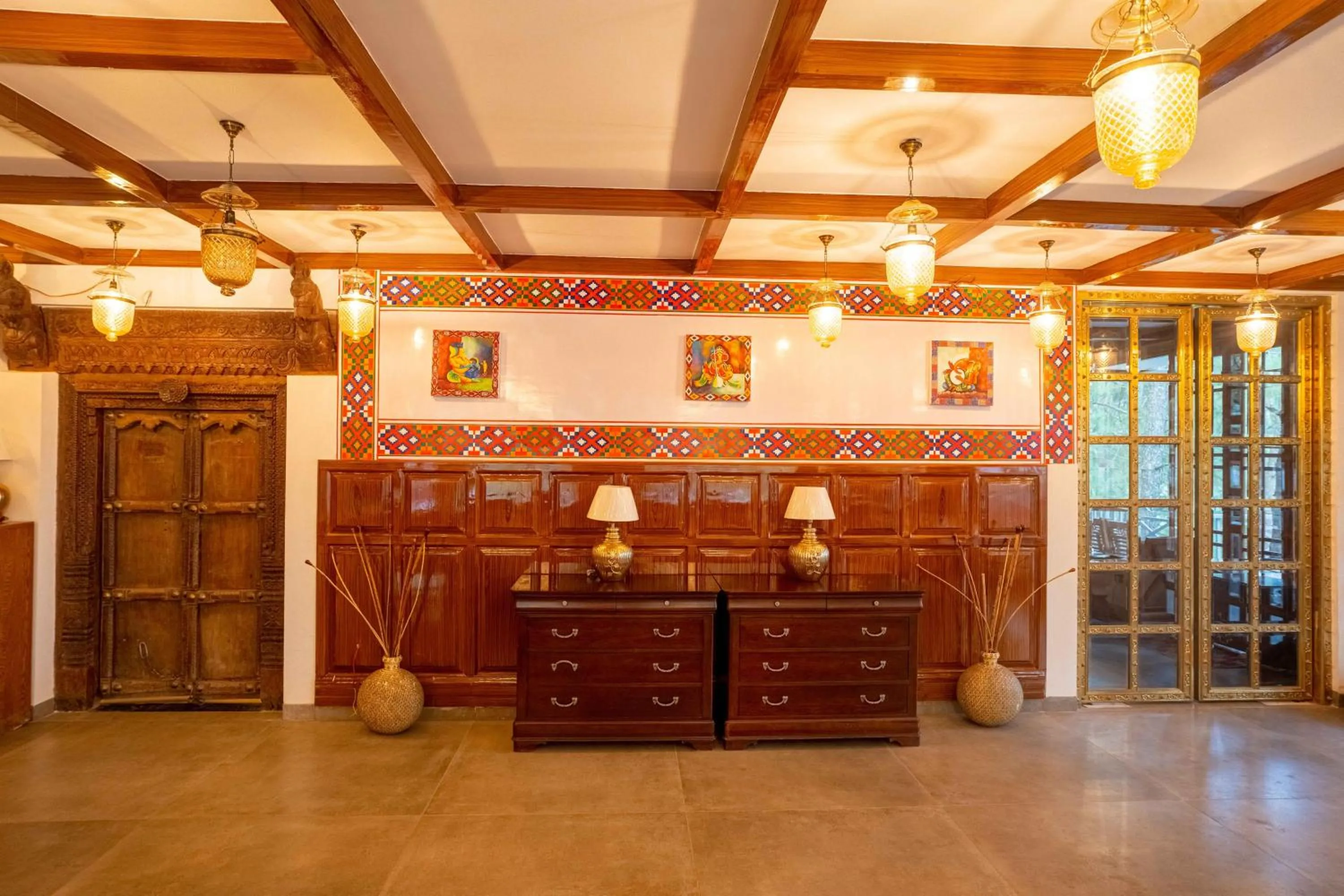 Restaurant/places to eat in Chillaru Spa & Resort