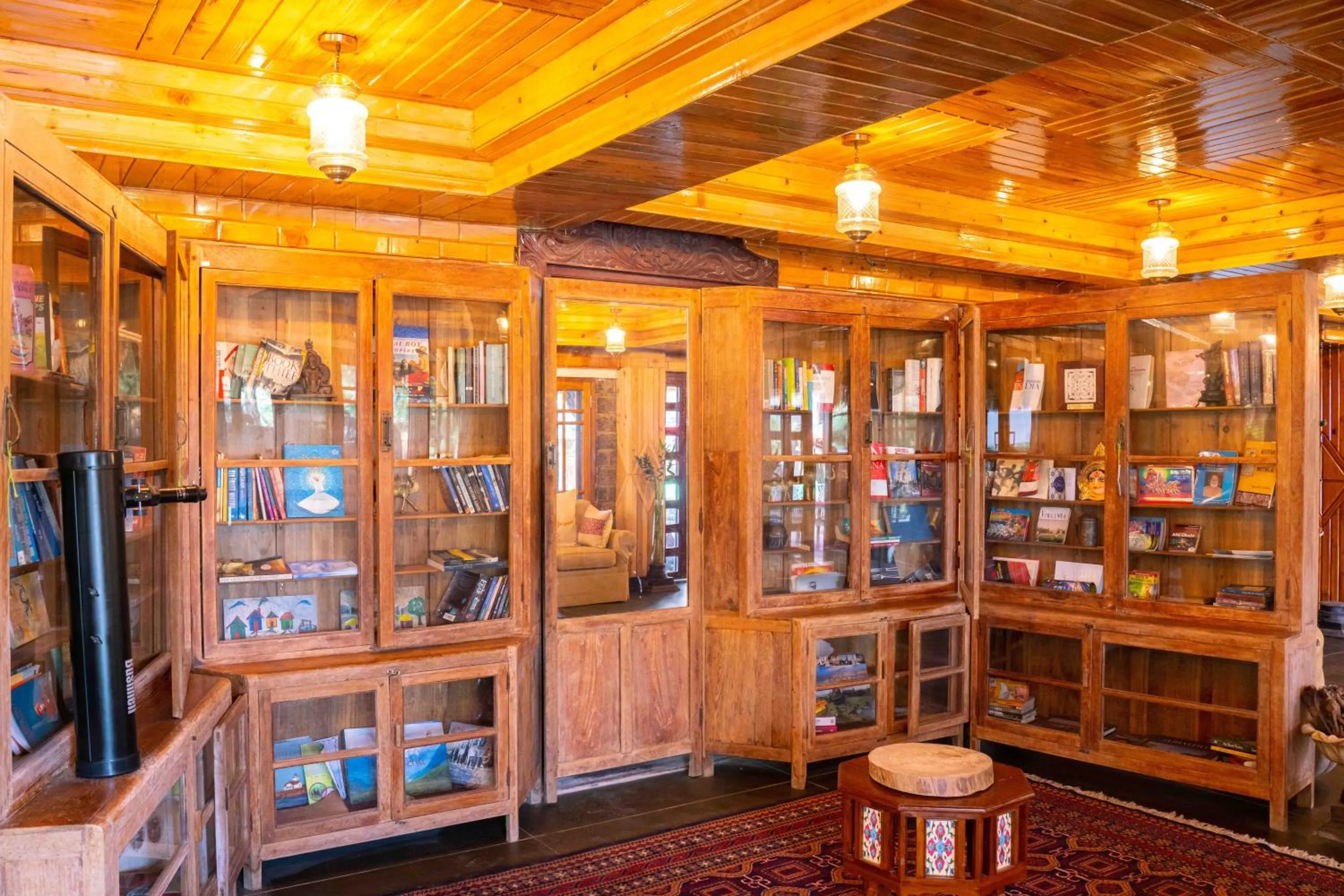 Library in Chillaru Spa & Resort