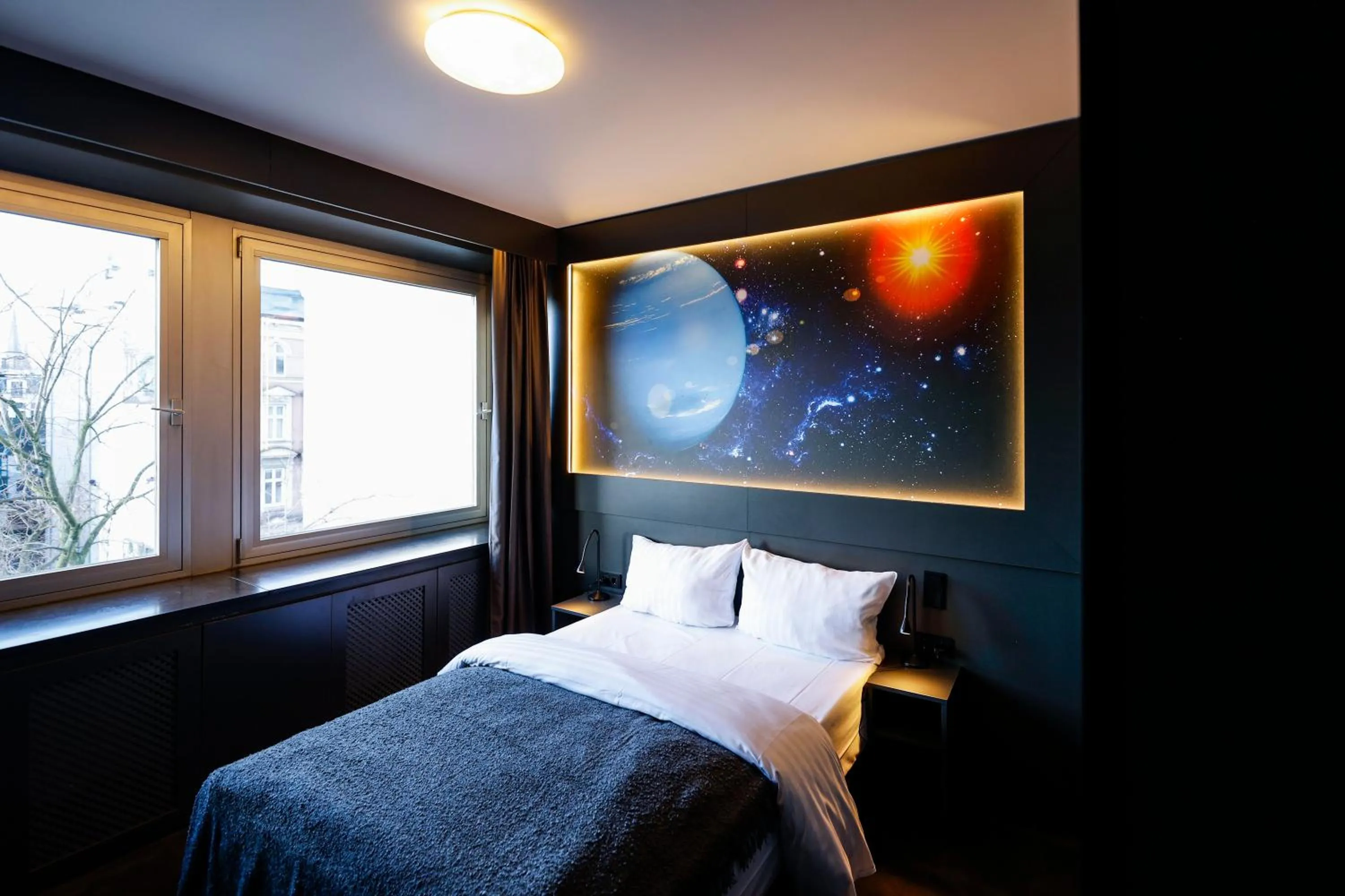 Bed in Sleephotels Cosmos