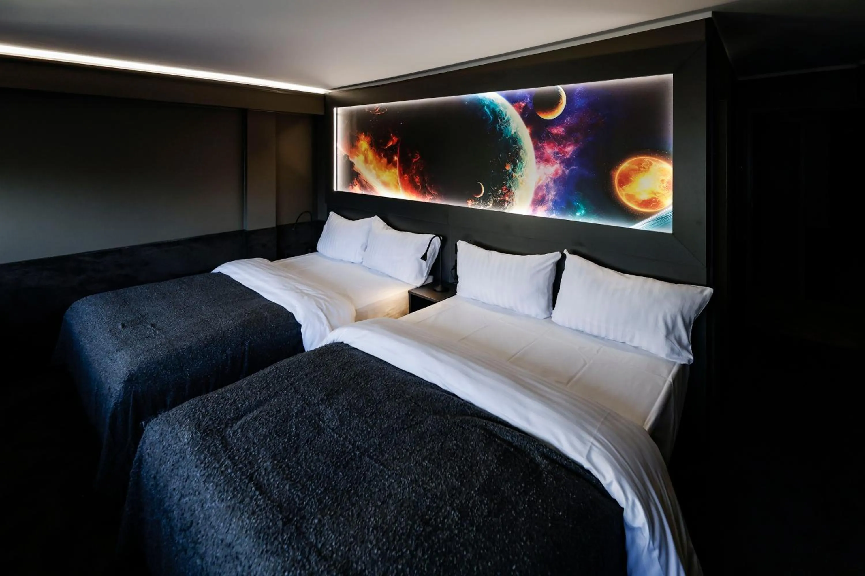 Bedroom, Bed in Sleephotels Cosmos