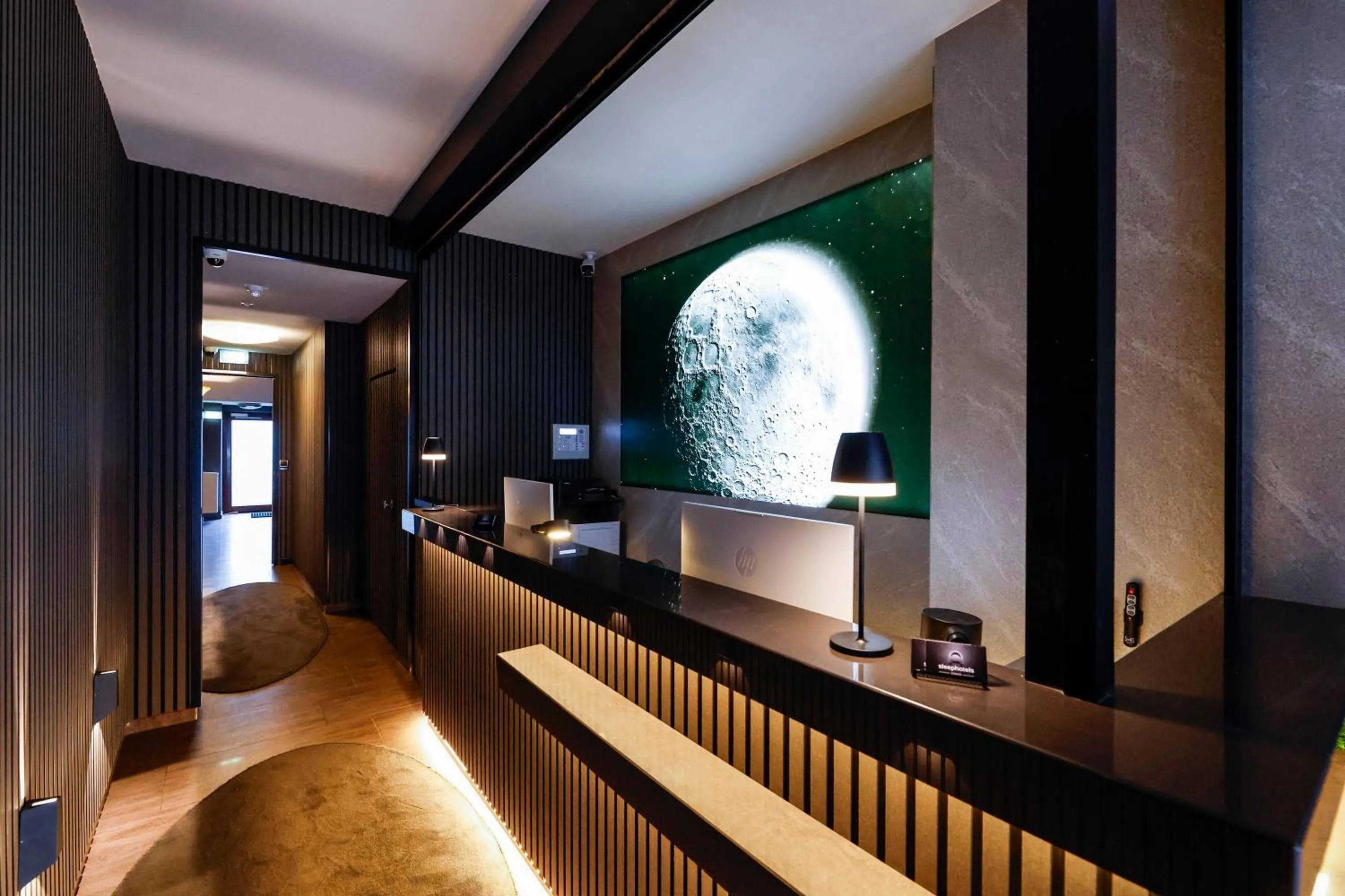 Lobby or reception in Sleephotels Cosmos